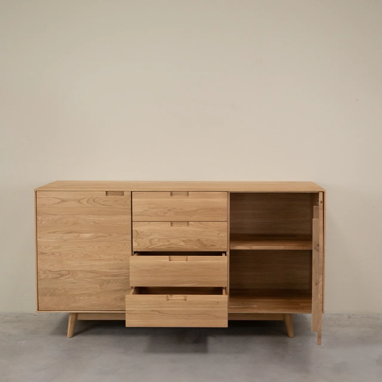 Aparador Cómoda de madera maciza roble Escandi Atelier | NordicStory - Image 3