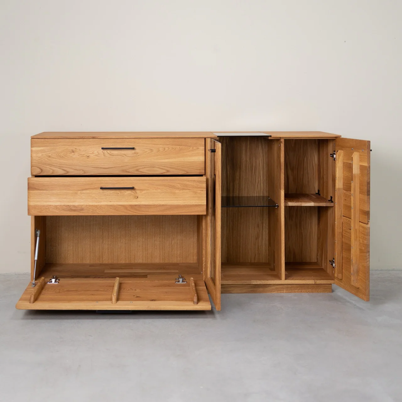 Aparador de madera maciza roble Arvik 4 | NordicStory - Image 3