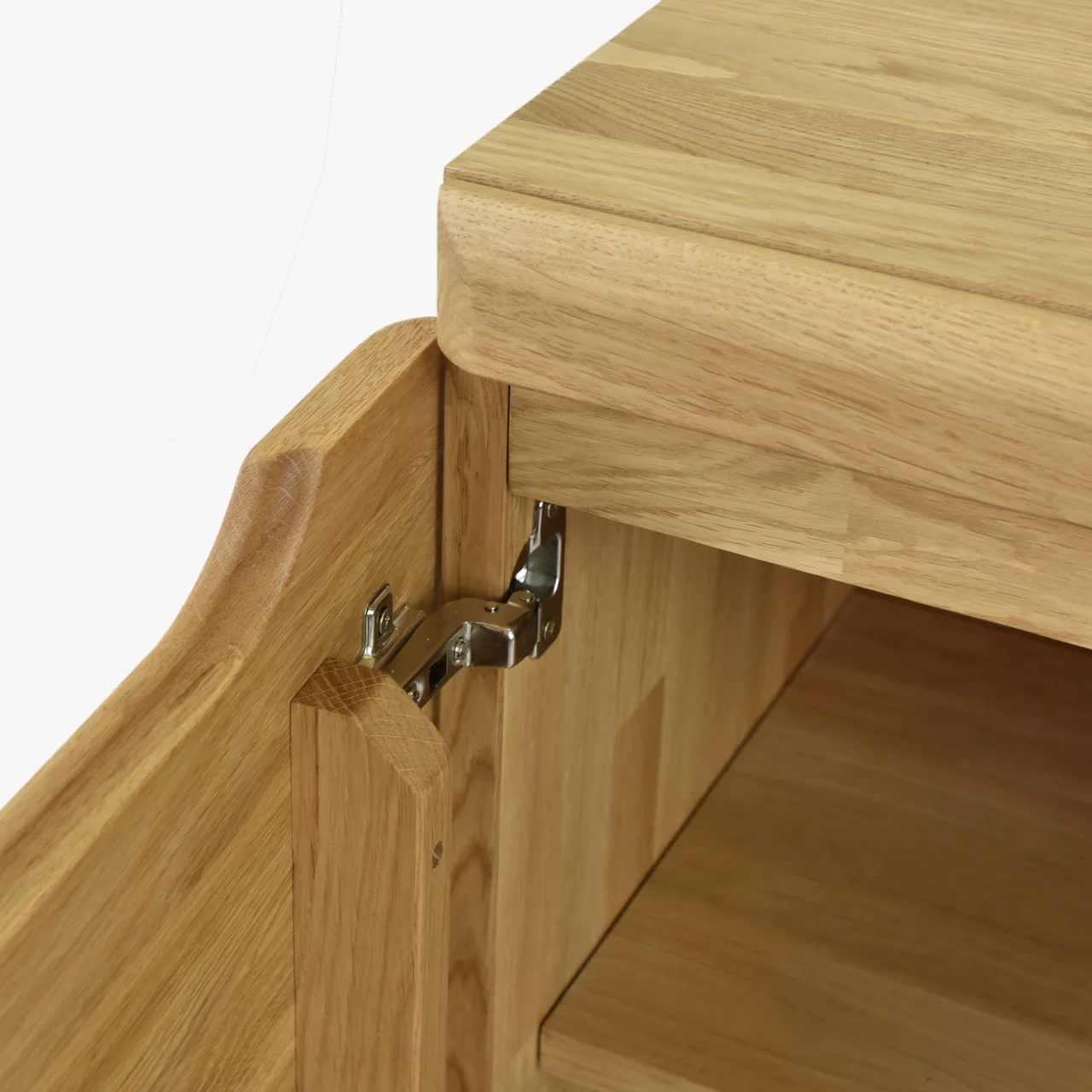 Armario Vitrina de madera maciza de roble Milan 1 | NordicStory - Image 10