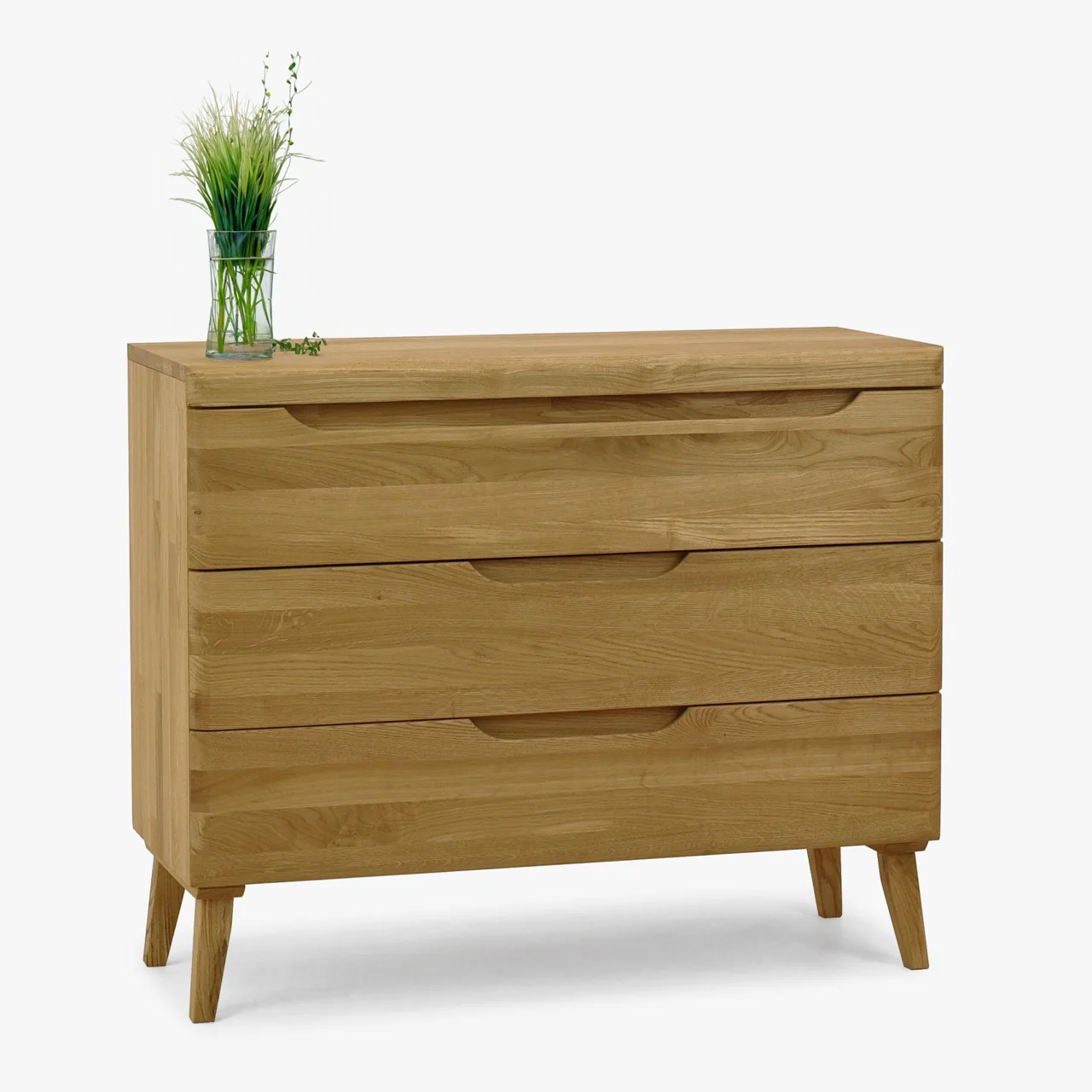 Cómoda de madera maciza roble Milan | NordicStory - Image 4