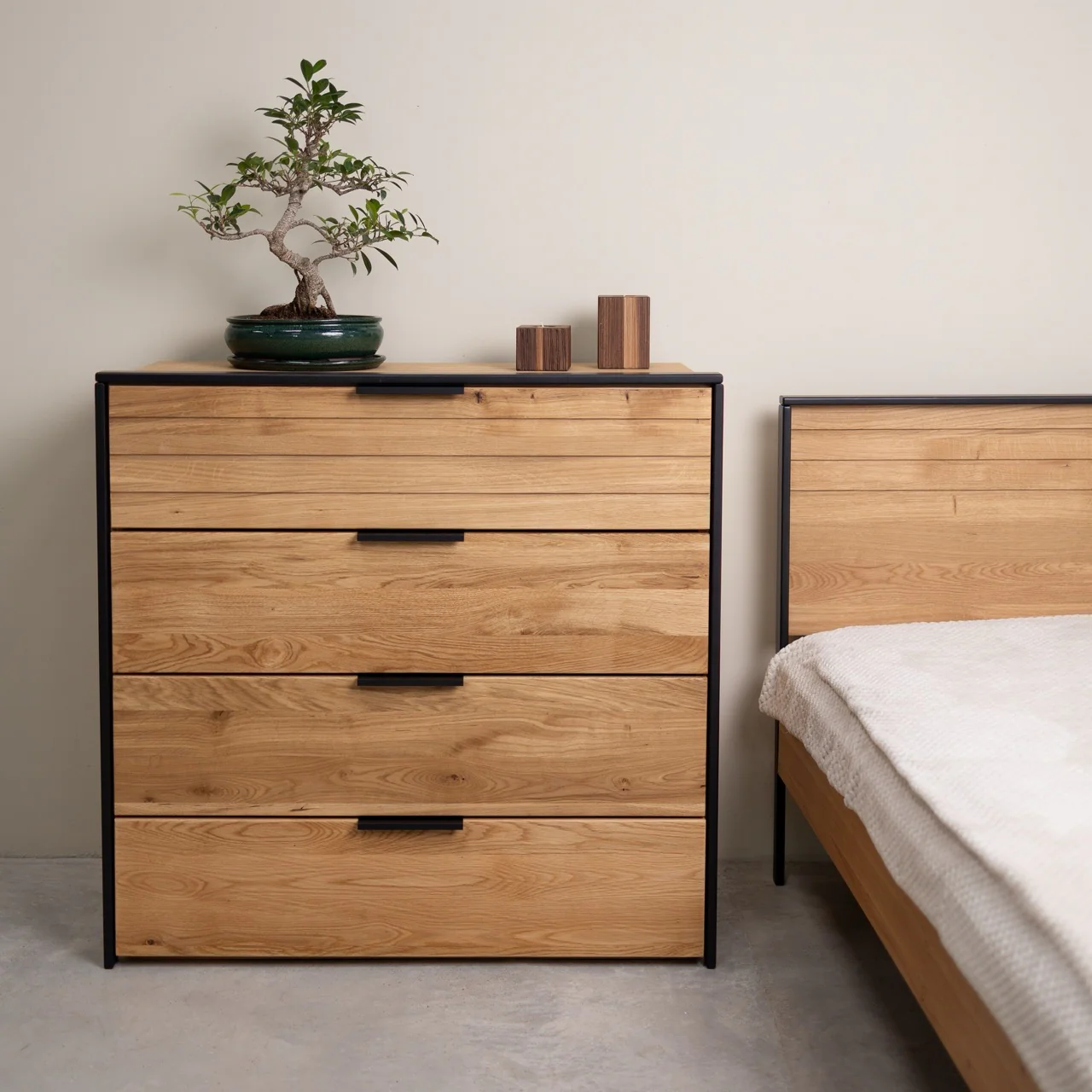 Cómoda de madera maciza roble Runa | NordicStory - Image 6