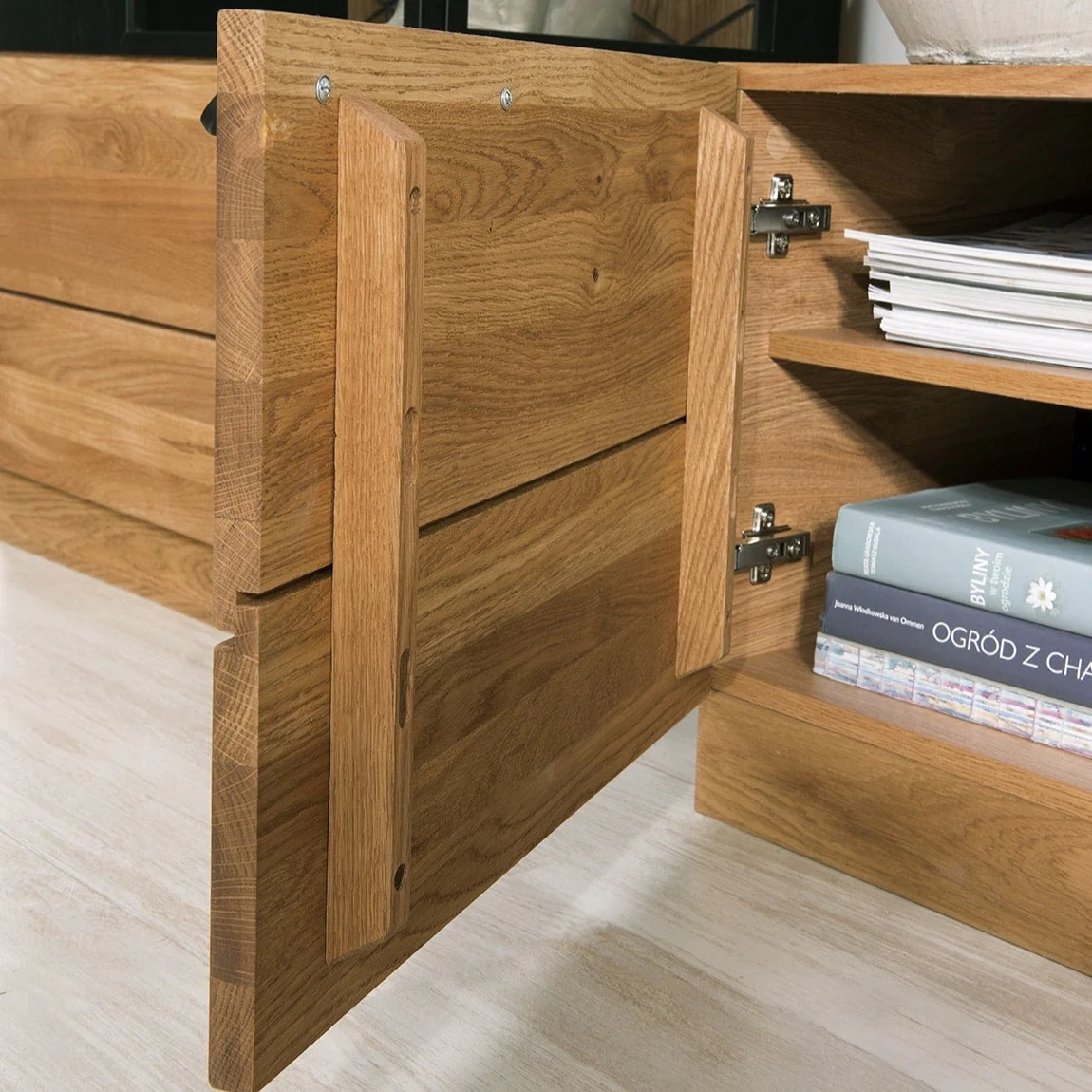 Mueble TV madera de roble MOZAIK 25 | LoftStory - Image 3