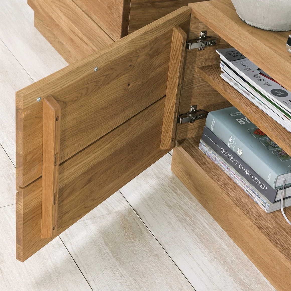 Mueble TV madera de roble MOZAIK 25 | LoftStory - Image 4