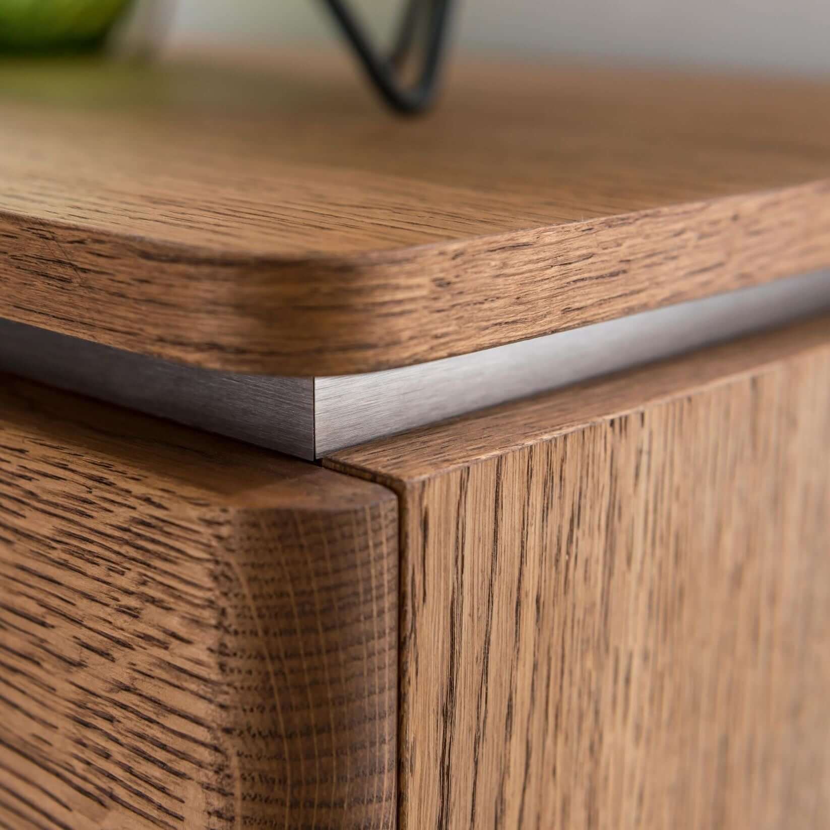 Cómoda o Mueble TV madera de roble MONTENEGRO 26 | LoftStory - Image 3