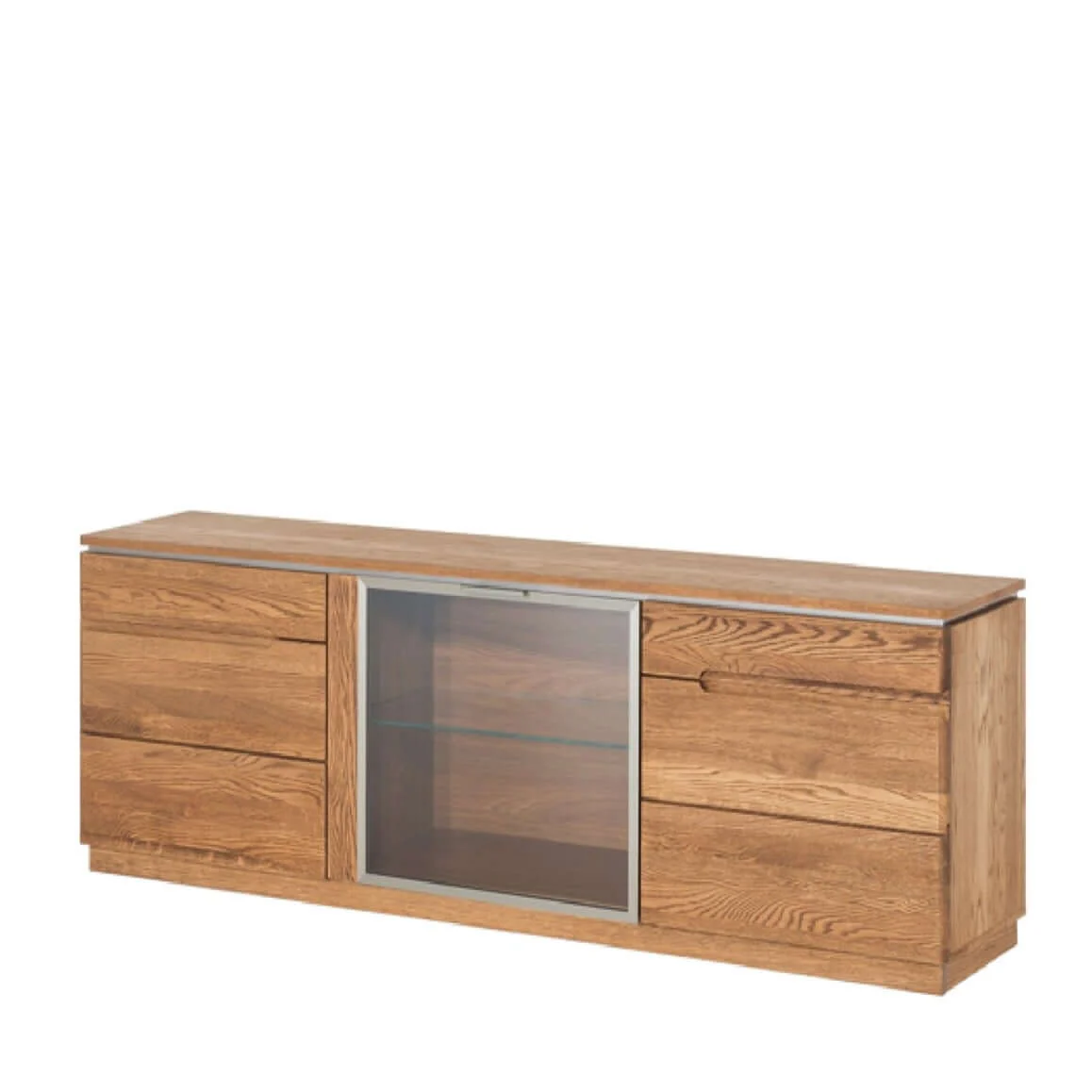 Cómoda o Mueble TV madera de roble MONTENEGRO 26 | LoftStory - Image 5