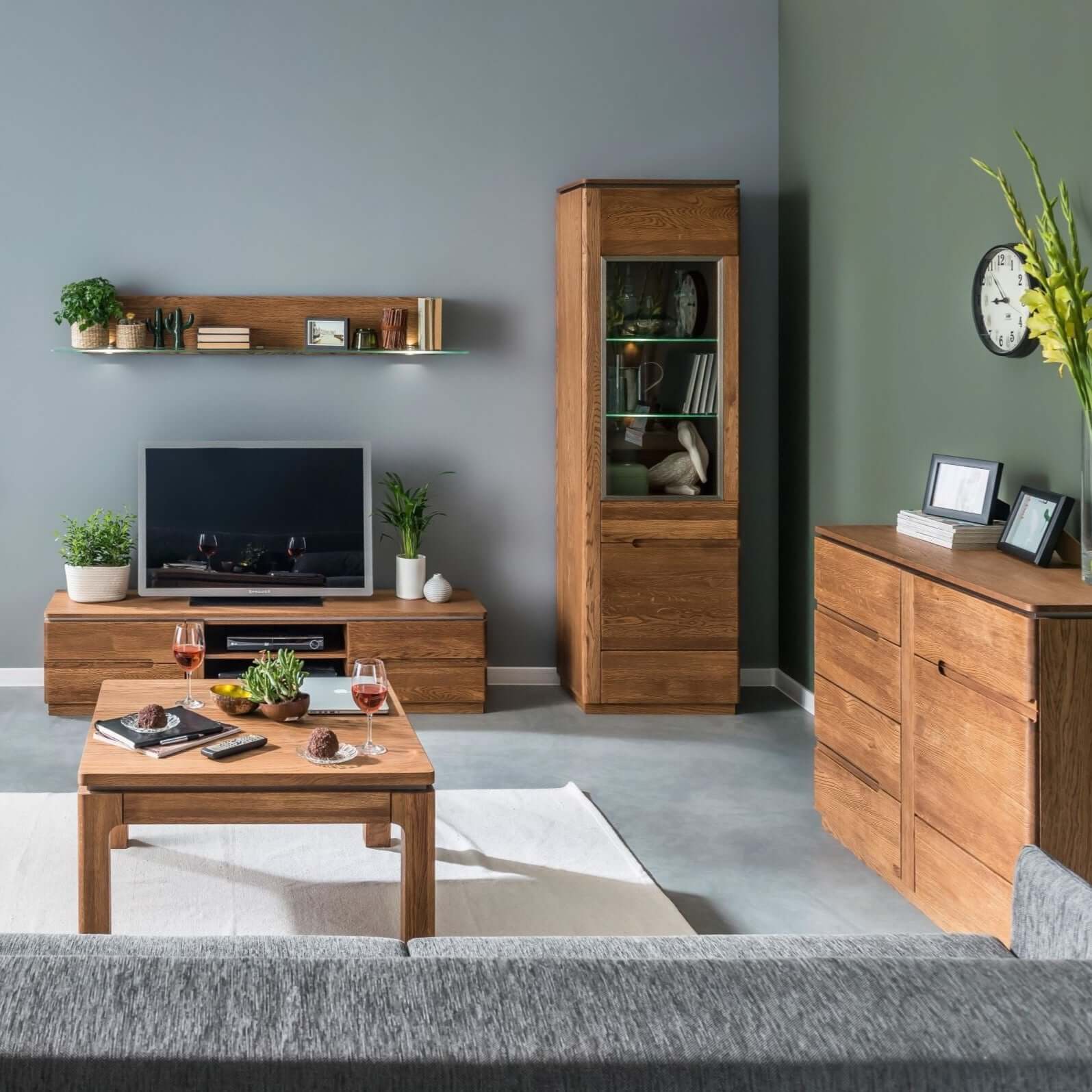 Cómoda o Mueble TV madera de roble MONTENEGRO 26 | LoftStory - Image 6