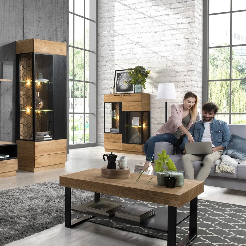 Vitrina madera de roble MOZAIK 15 | LoftStory - Image 2