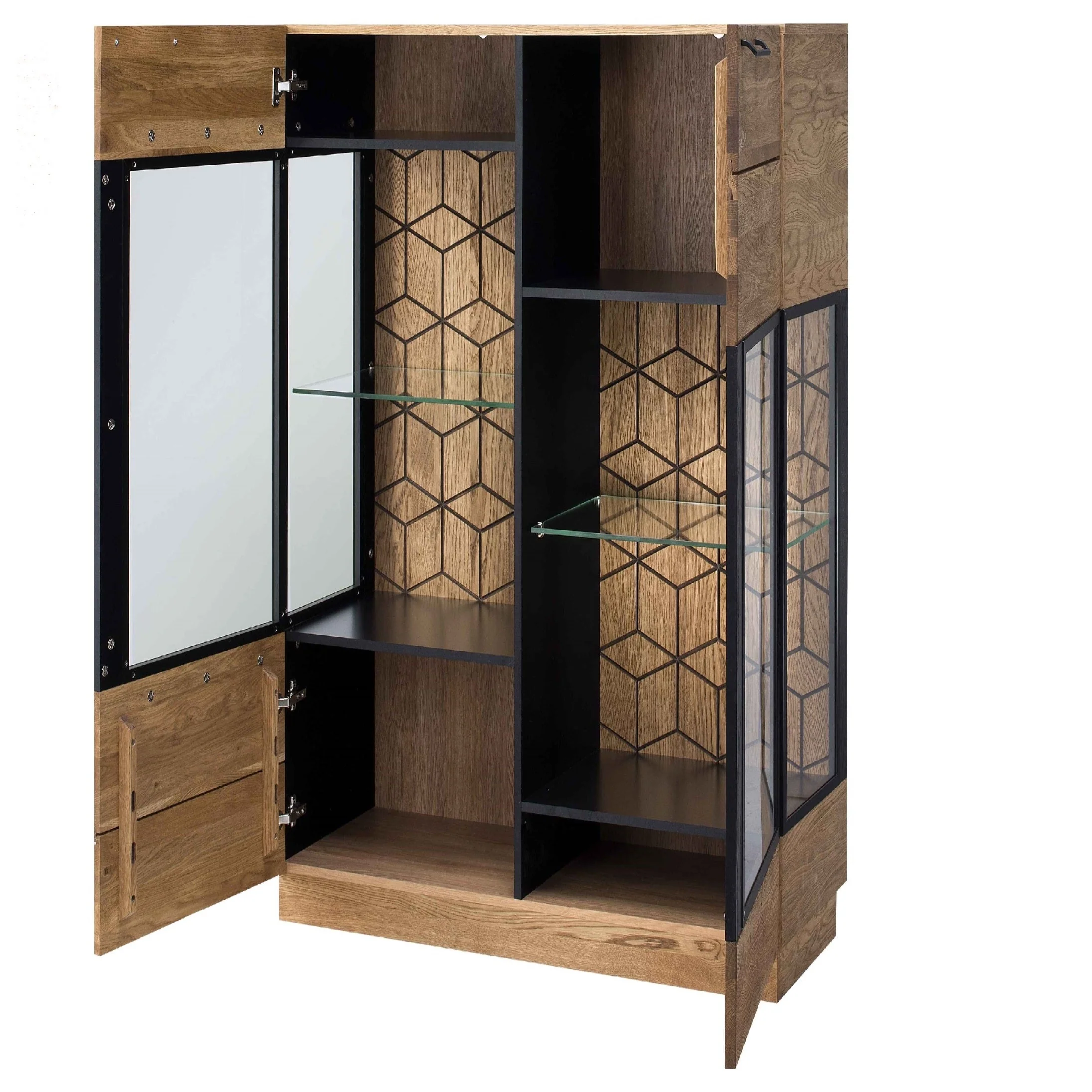 Vitrina madera de roble MOZAIK 15 | LoftStory - Image 4