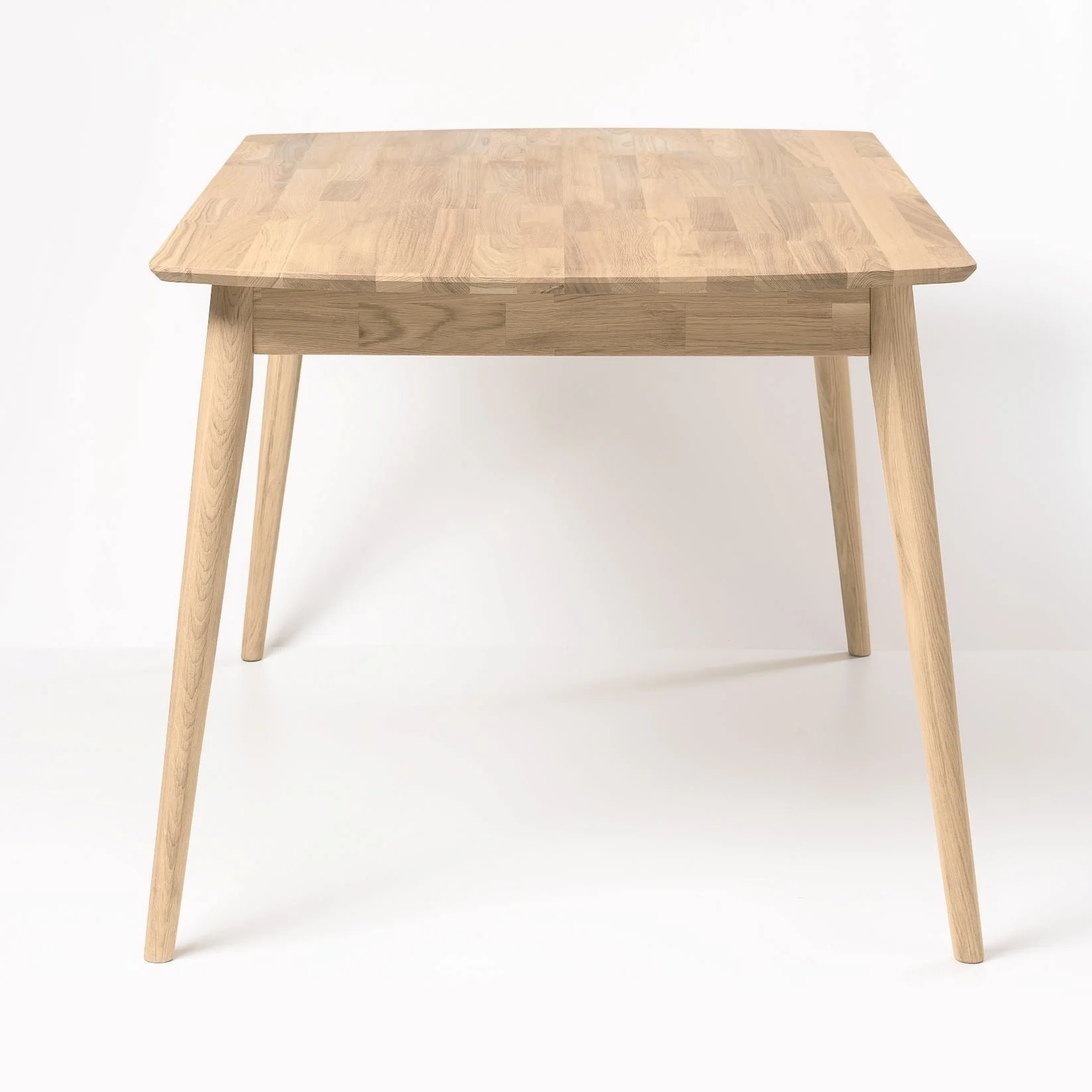 Mesa rectangular de comedor de madera maciza de roble Escandi 1 | NordicStory - Image 11
