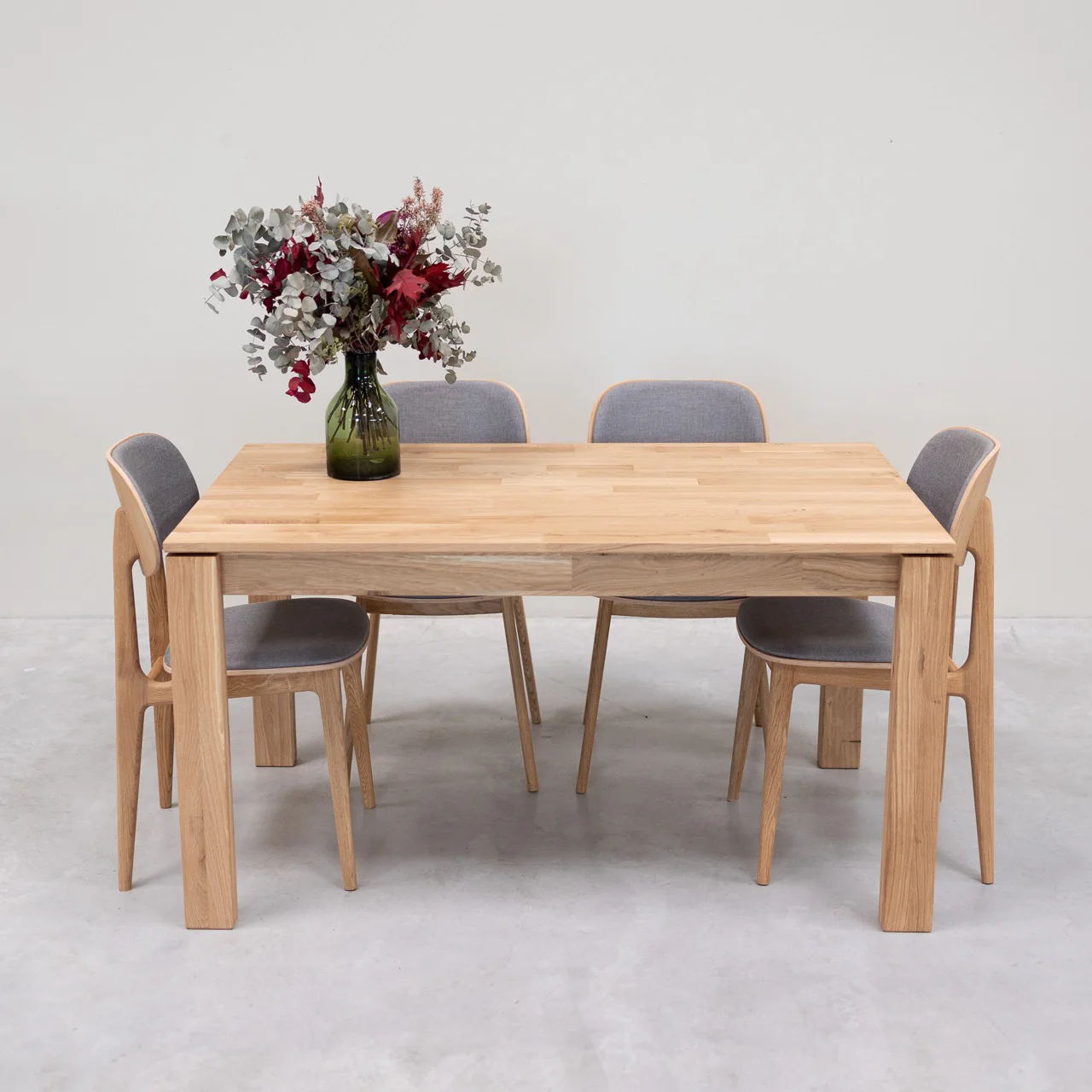 Mesa de comedor de madera maciza de roble Krona | NordicStory - Image 7