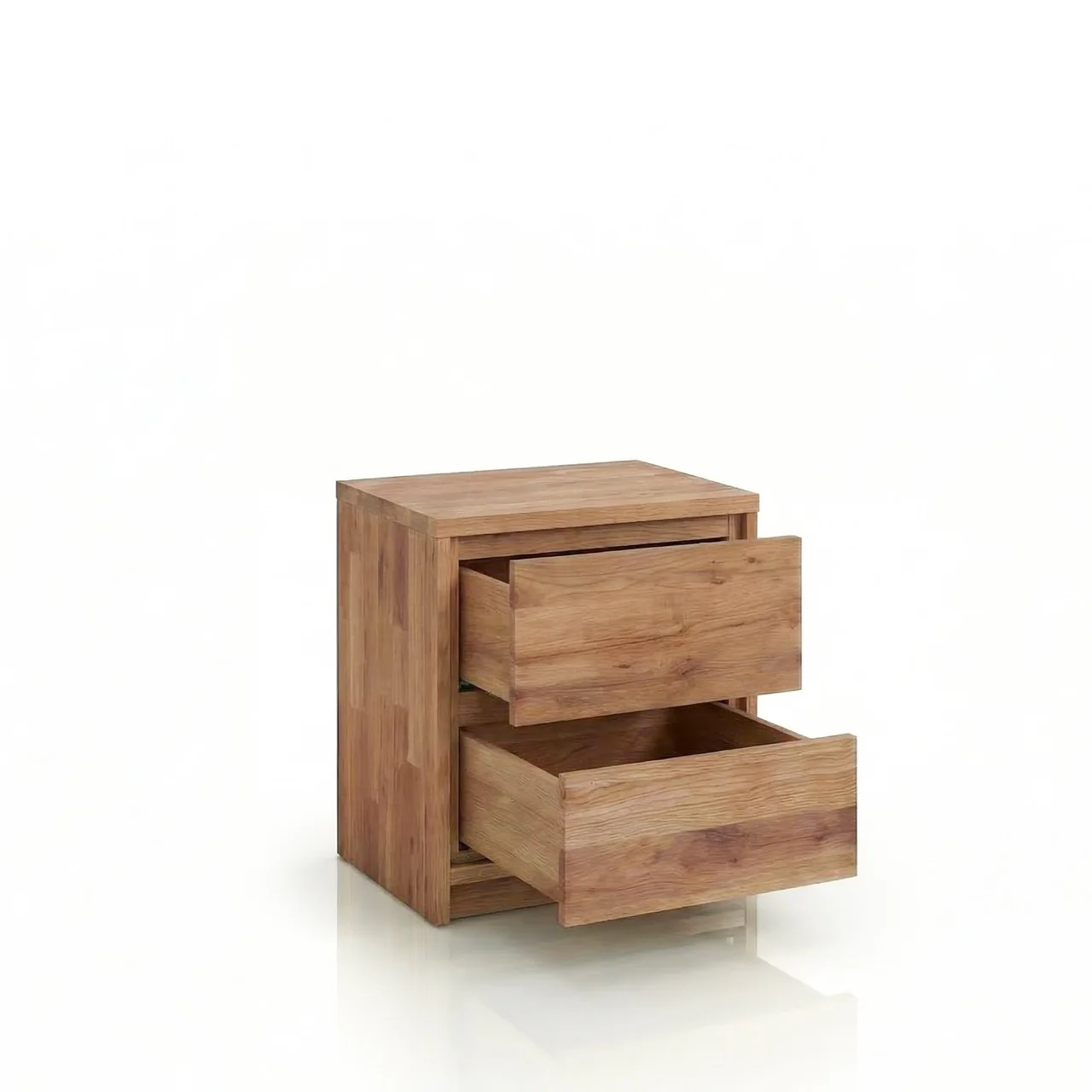 Mesa de noche de madera maciza de roble Oregon | NordicStory - Image 3