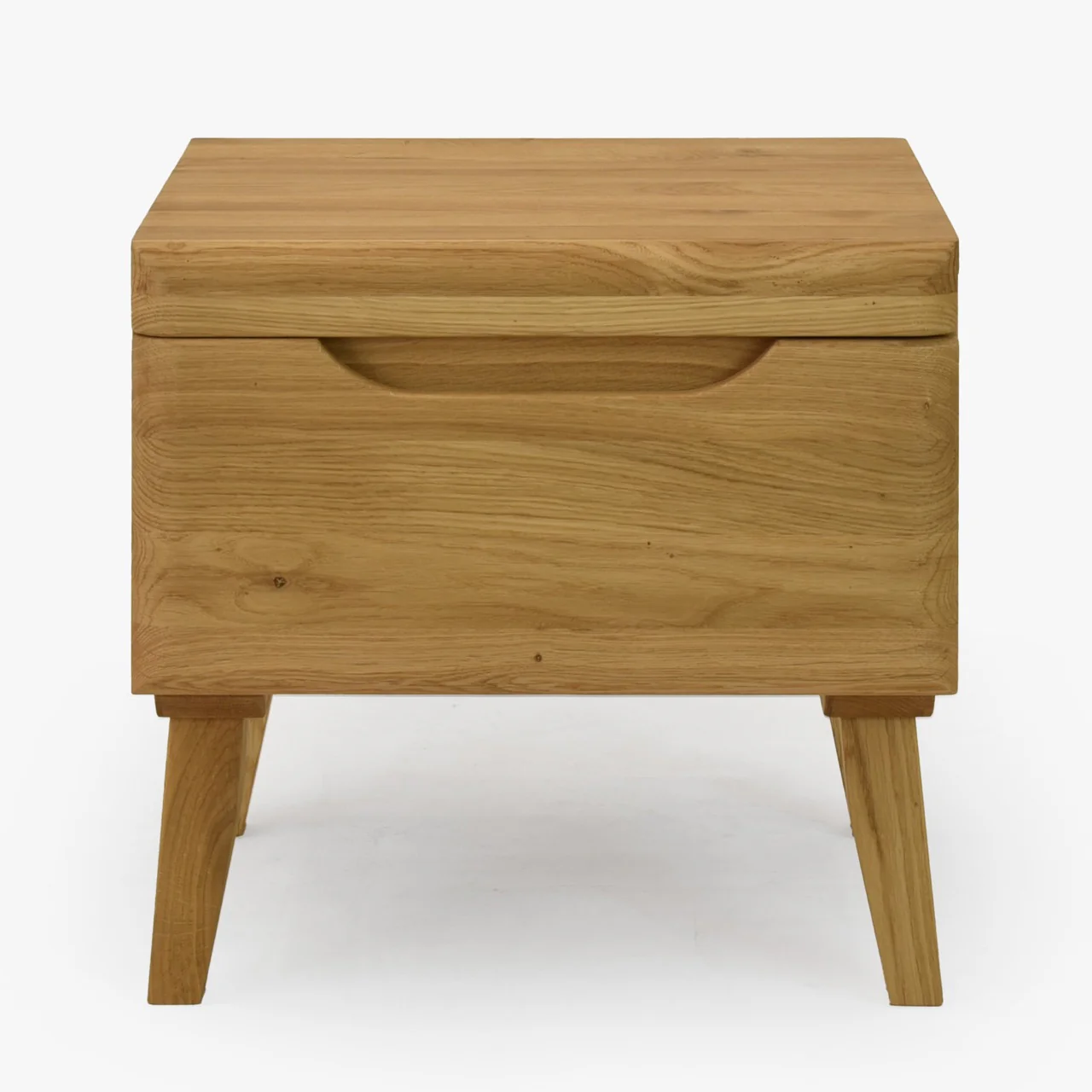 Mesa de noche de madera maciza roble Milan | NordicStory - Image 4