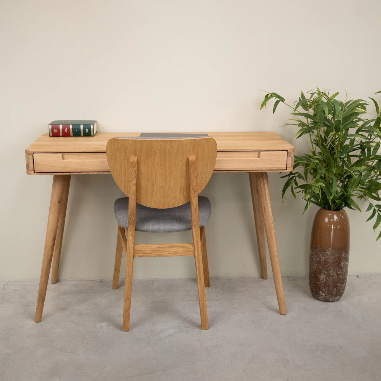 Mesa escritorio tocador de madera maciza de roble Escandi Atelier | NordicStory - Image 11