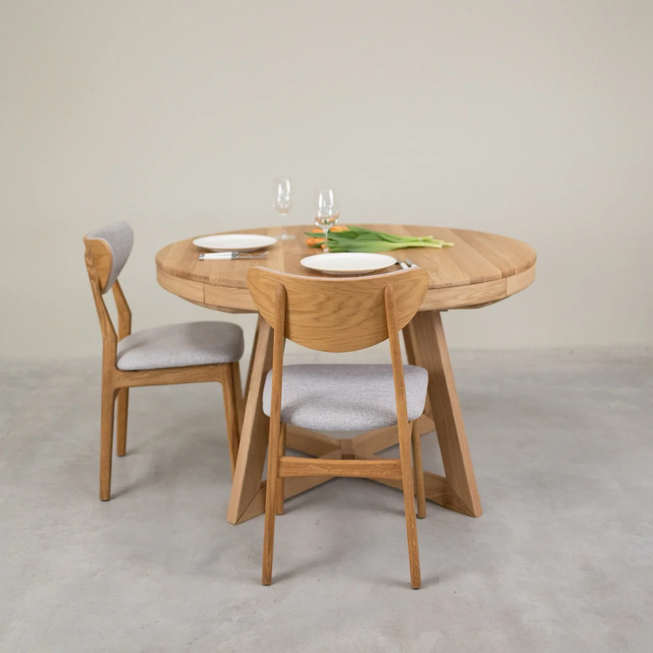 Mesa extensible de comedor de madera maciza de roble Escandi Atelier | NordicStory - Image 18