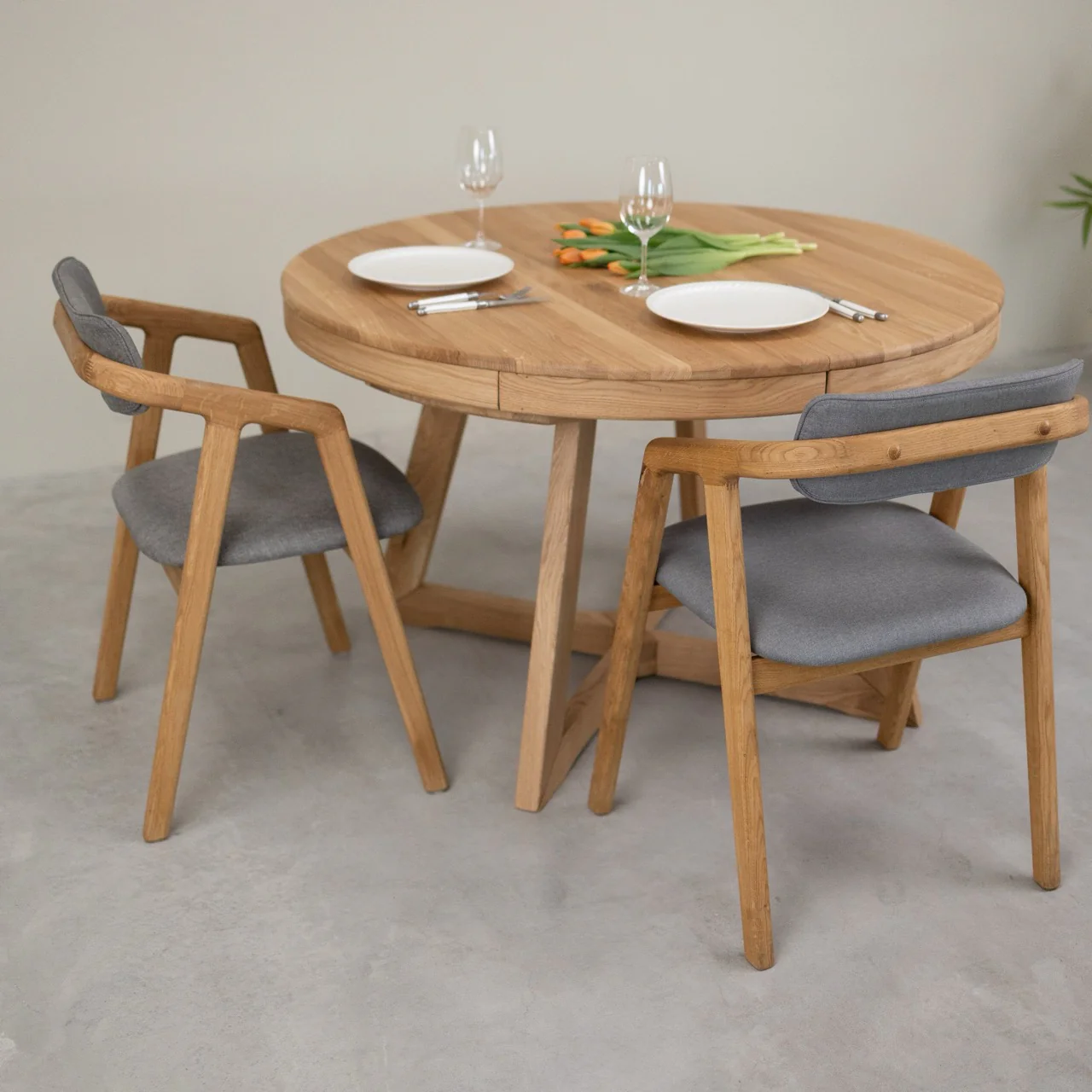 Mesa extensible de comedor de madera maciza de roble Escandi Atelier | NordicStory - Image 27