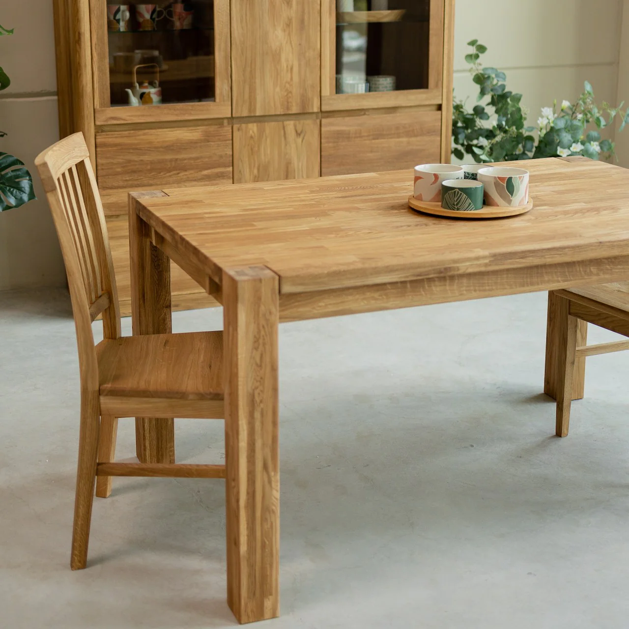 Mesa extensible de comedor de madera maciza de roble Mauritz 1 | NordicStory - Image 15