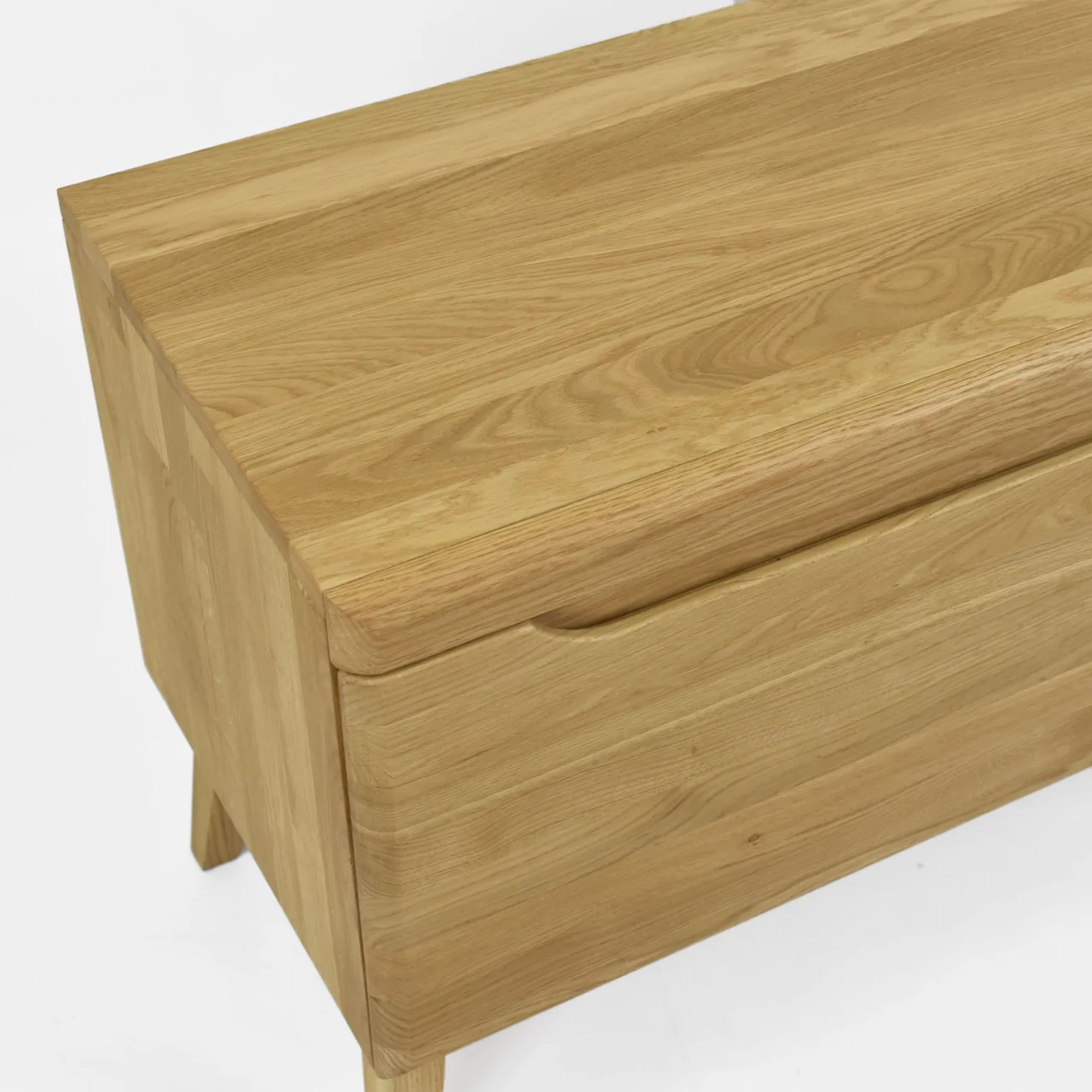 Mueble de TV de madera maciza de roble Milan | NordicStory - Image 6
