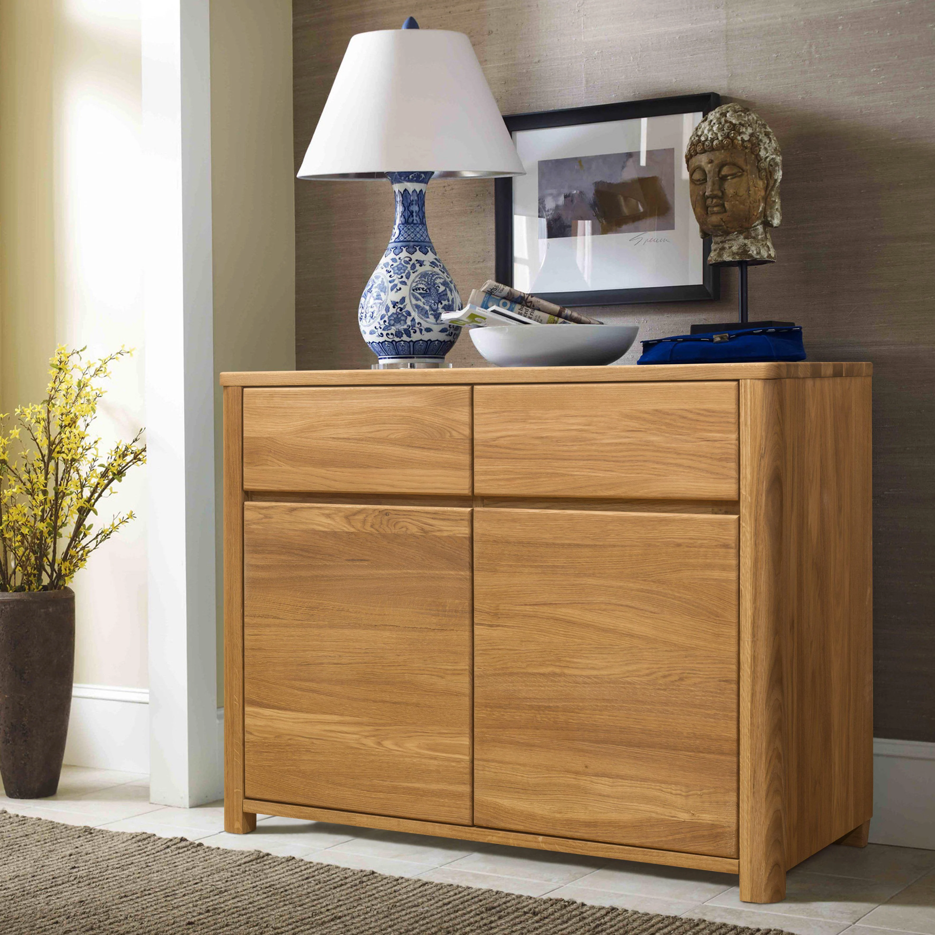 Aparador Cómoda de madera maciza de roble Elsa 2 | NordicStory - Image 10