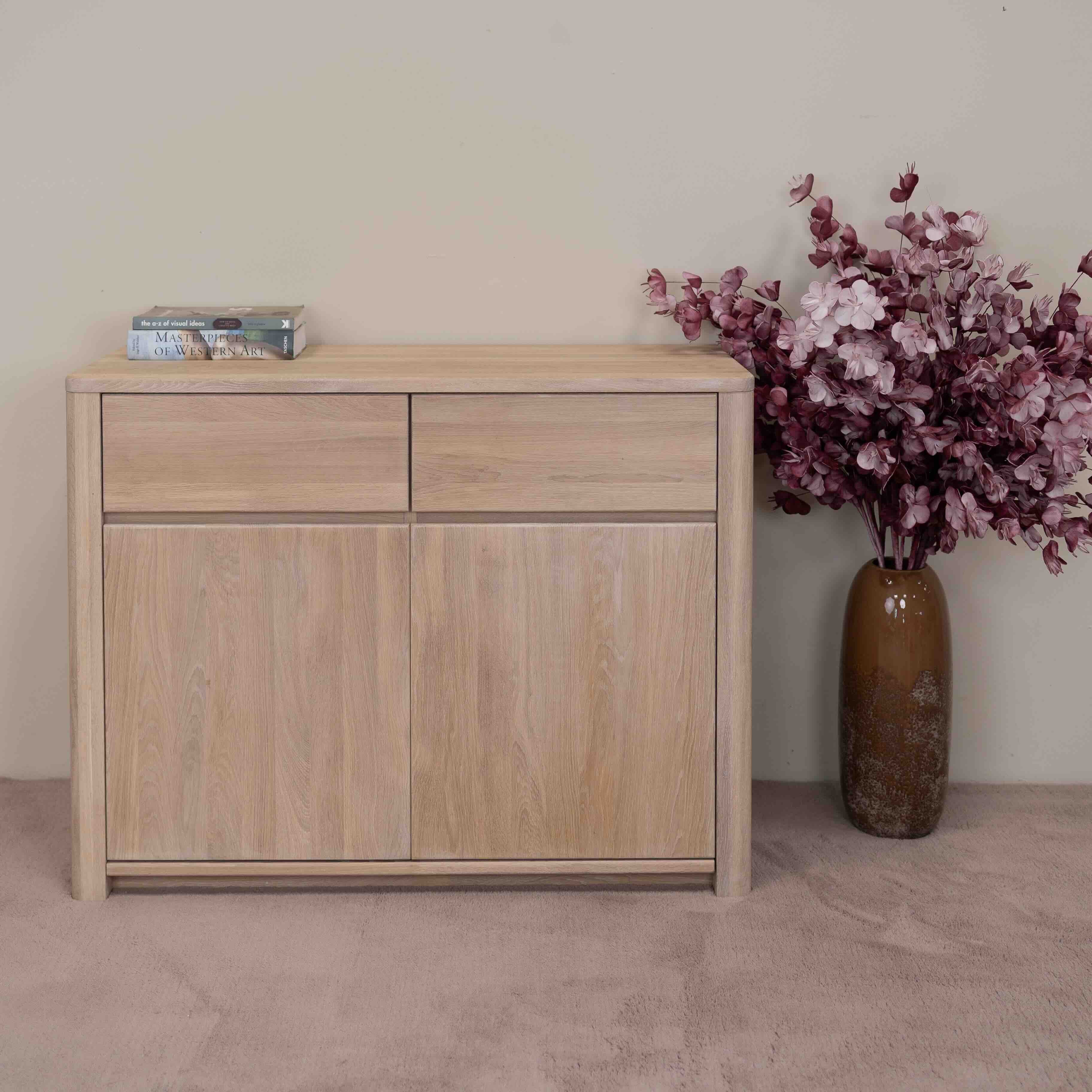 Aparador Cómoda de madera maciza de roble Elsa 2 | NordicStory - Image 5