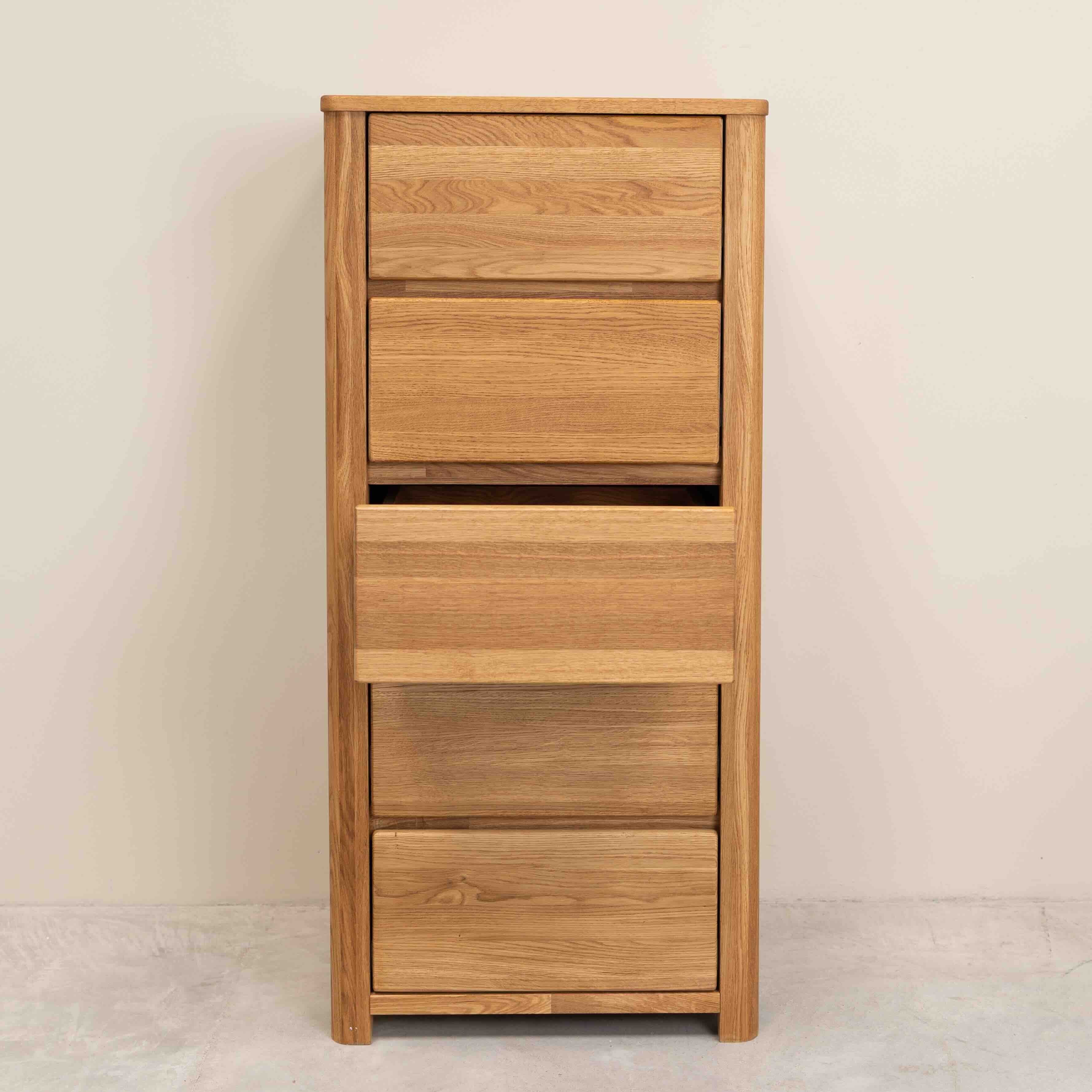 Aparador Cómoda de madera maciza de roble Elsa 5 | NordicStory - Image 5