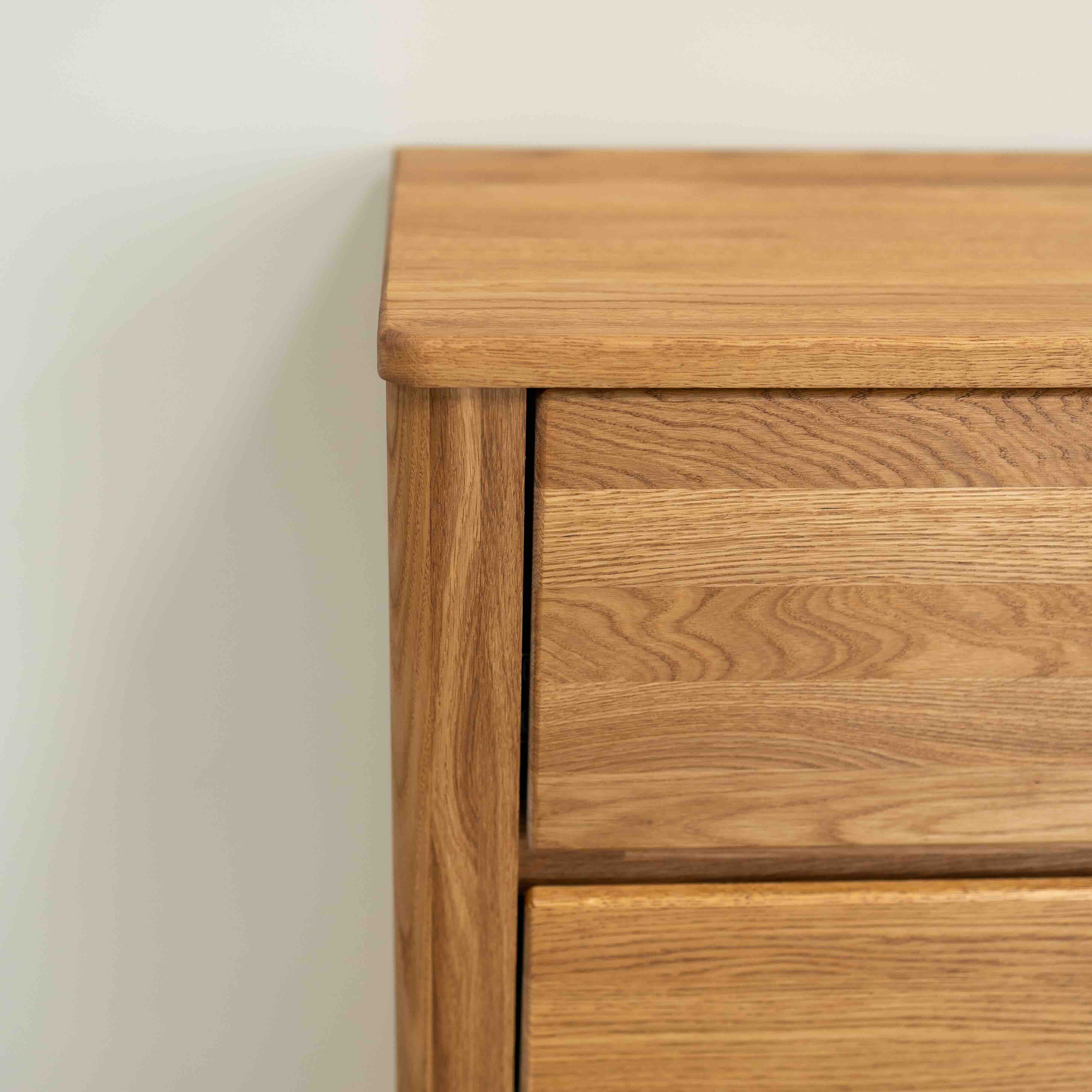 Aparador Cómoda de madera maciza de roble Elsa 5 | NordicStory - Image 7