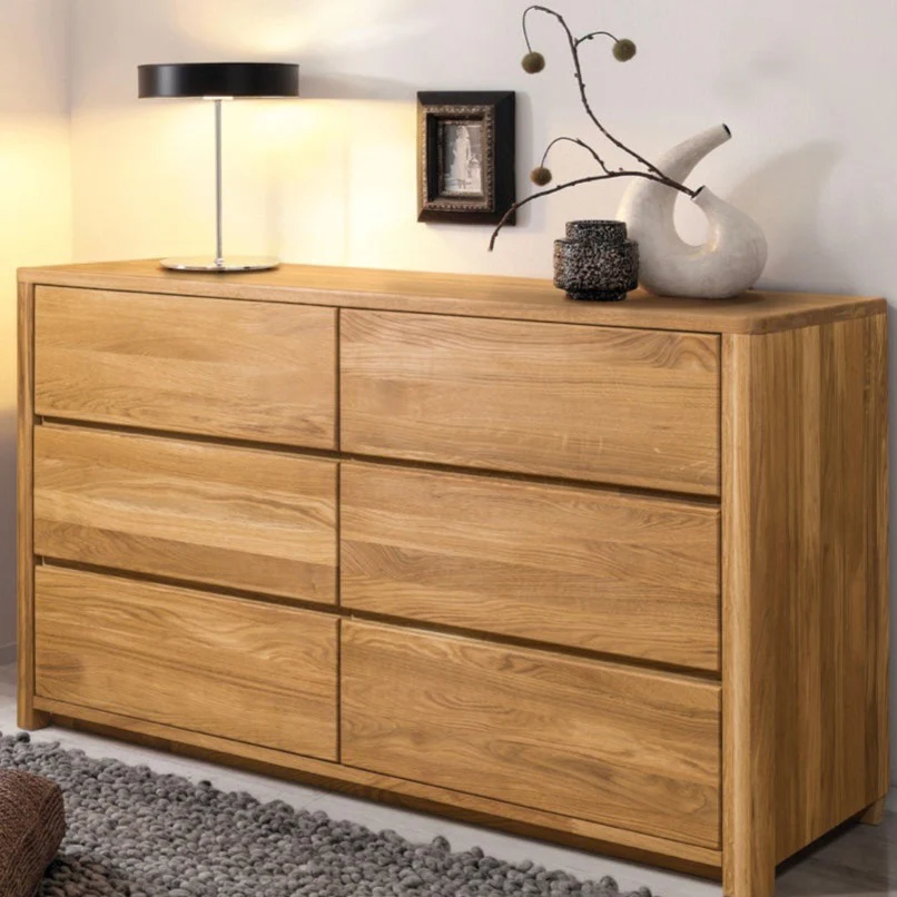 Aparador Cómoda de madera maciza de roble Elsa 6 | NordicStory - Image 9