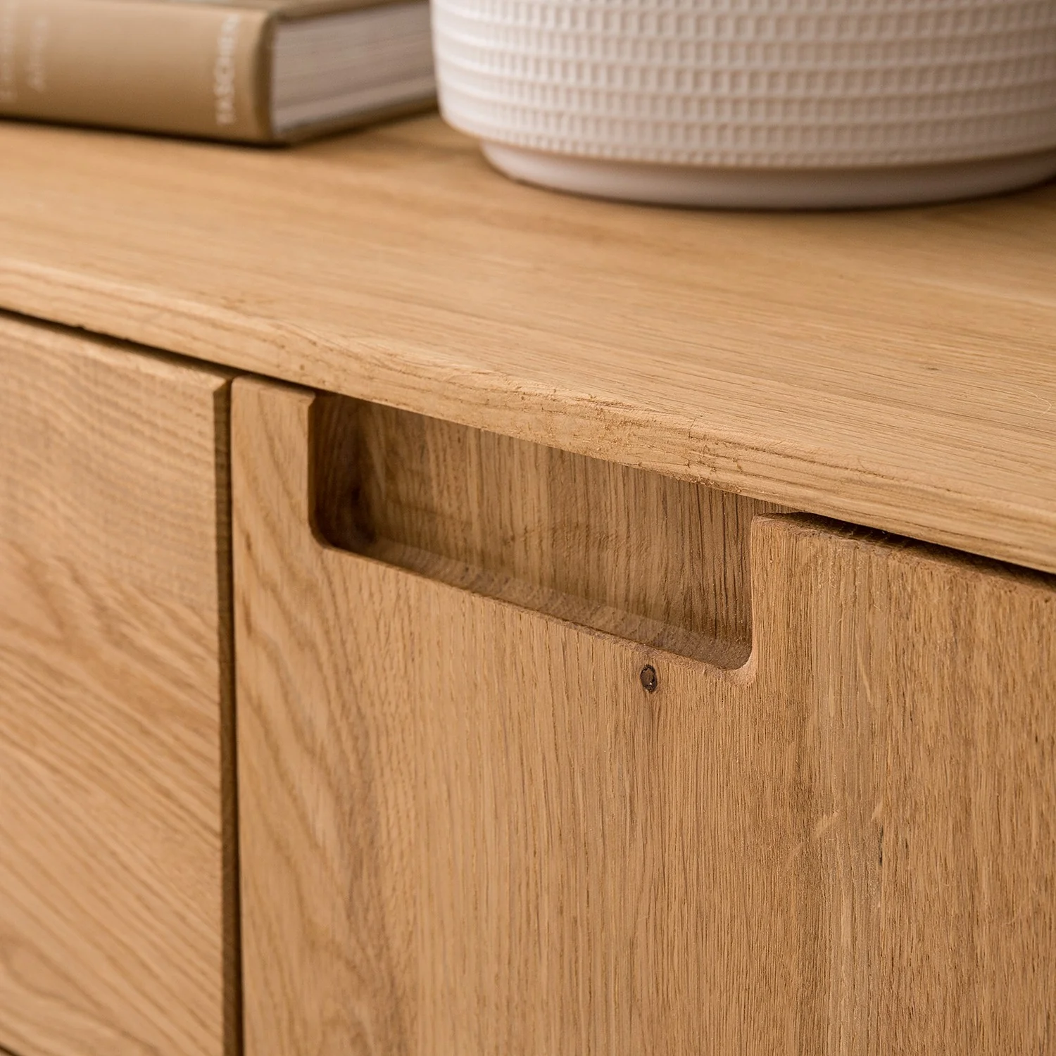 Aparador Cómoda de madera maciza roble Escandi 3 | NordicStory - Image 11