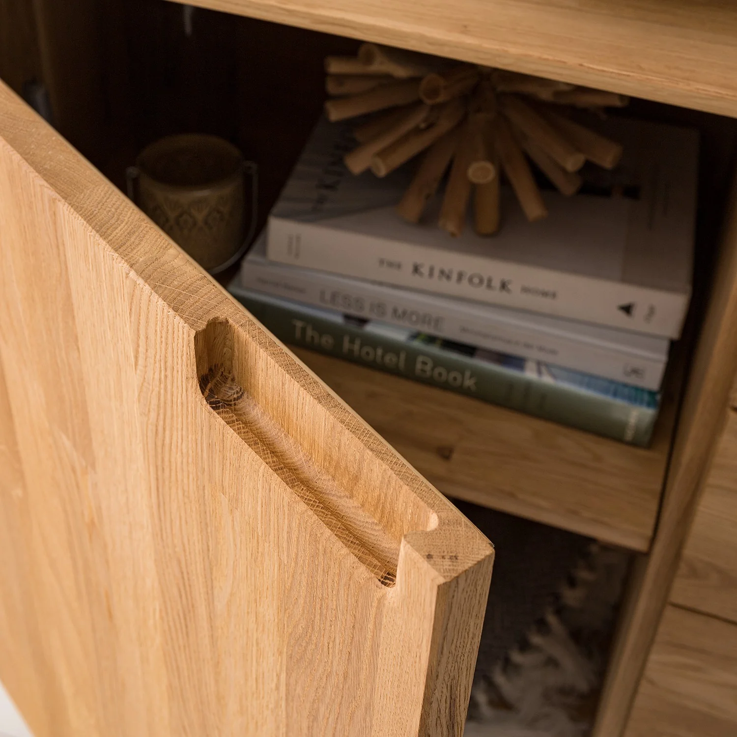 Aparador Cómoda de madera maciza roble Escandi 3 | NordicStory - Image 12