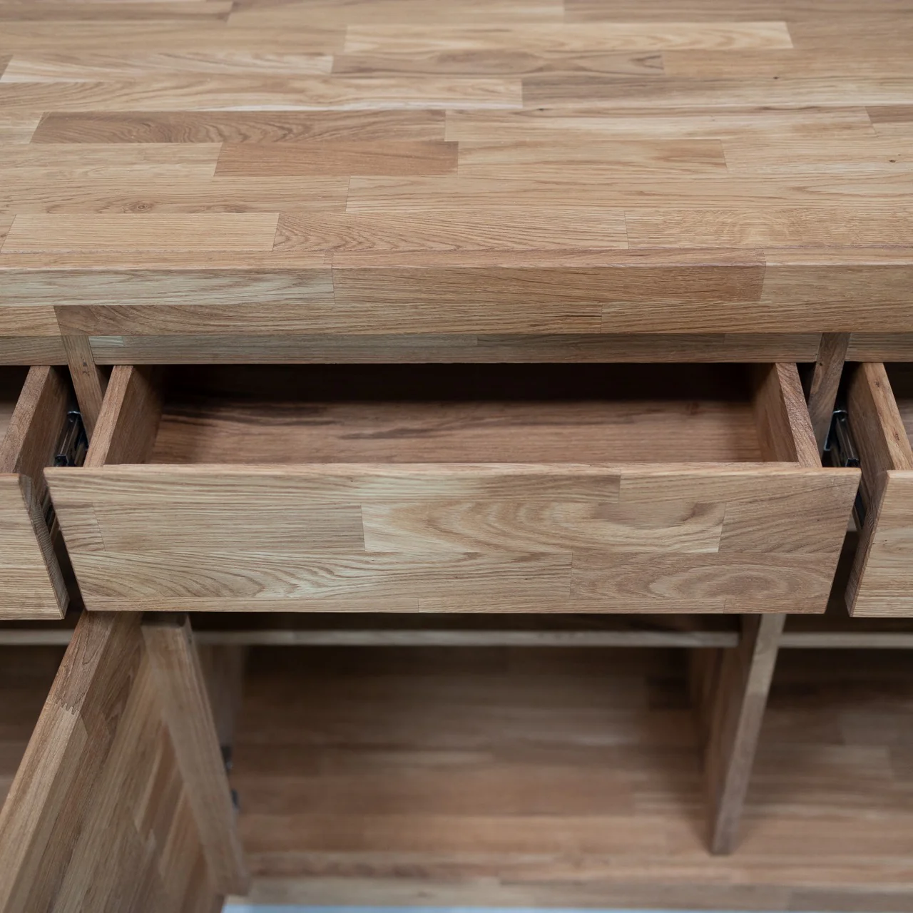 Aparador Cómoda de madera maciza de roble Utah | NordicStory - Image 6
