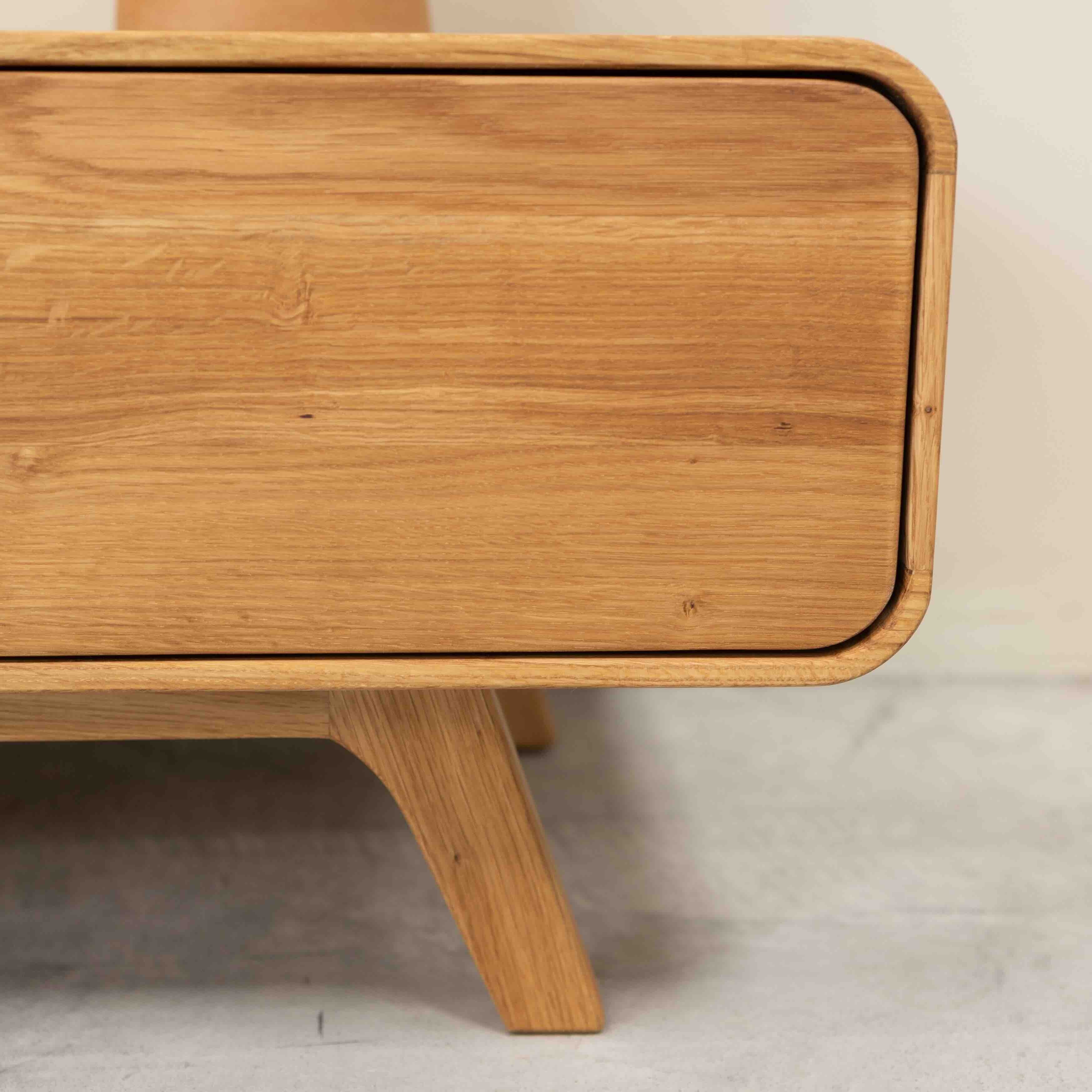 Mueble de TV de madera maciza roble Geneva | NordicStory - Image 3