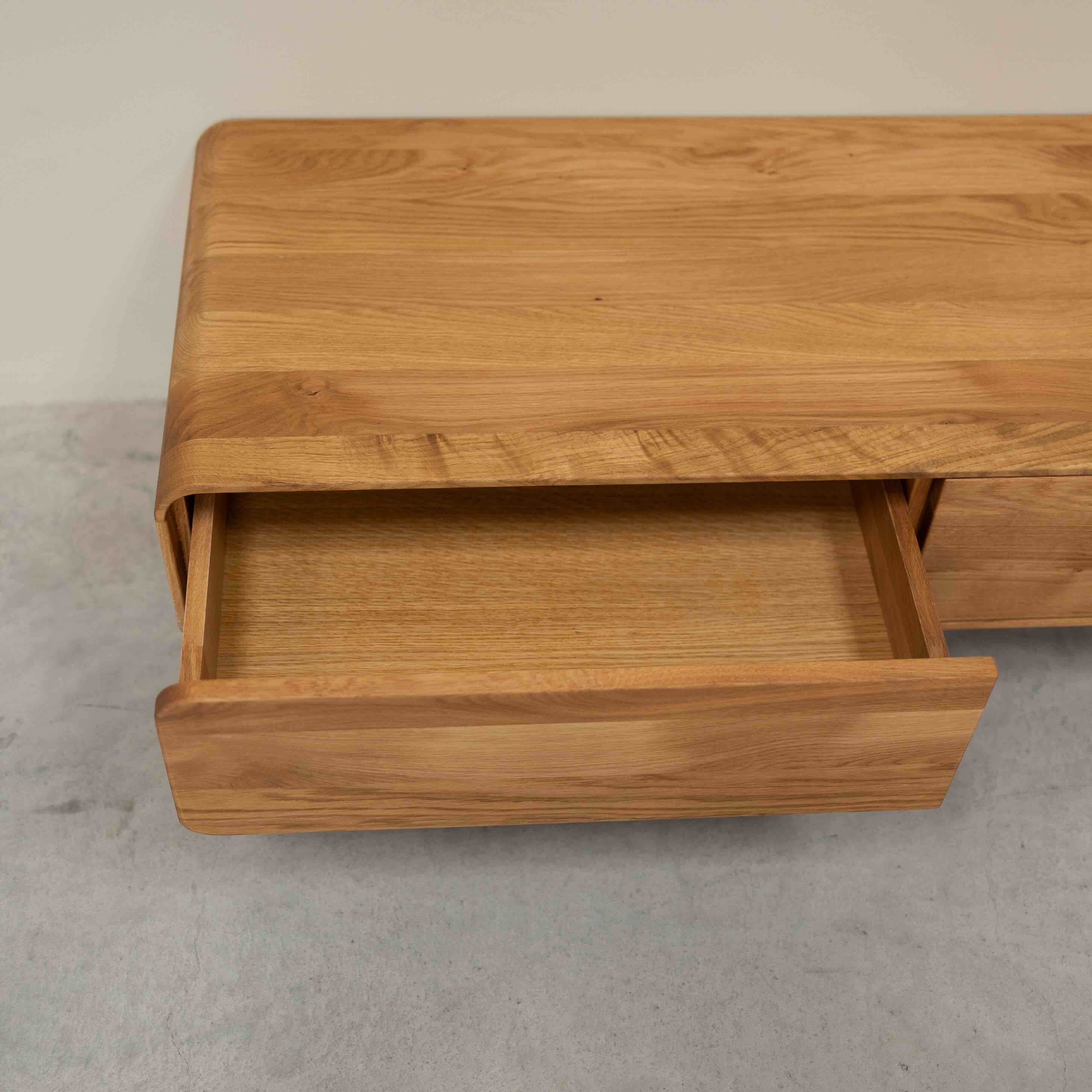 Mueble de TV de madera maciza roble Geneva | NordicStory - Image 5