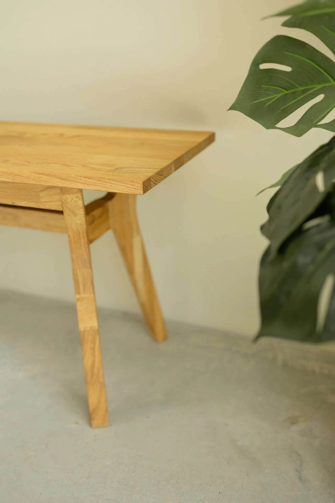 Banco de madera maciza de roble Harold | NordicStory - Image 3