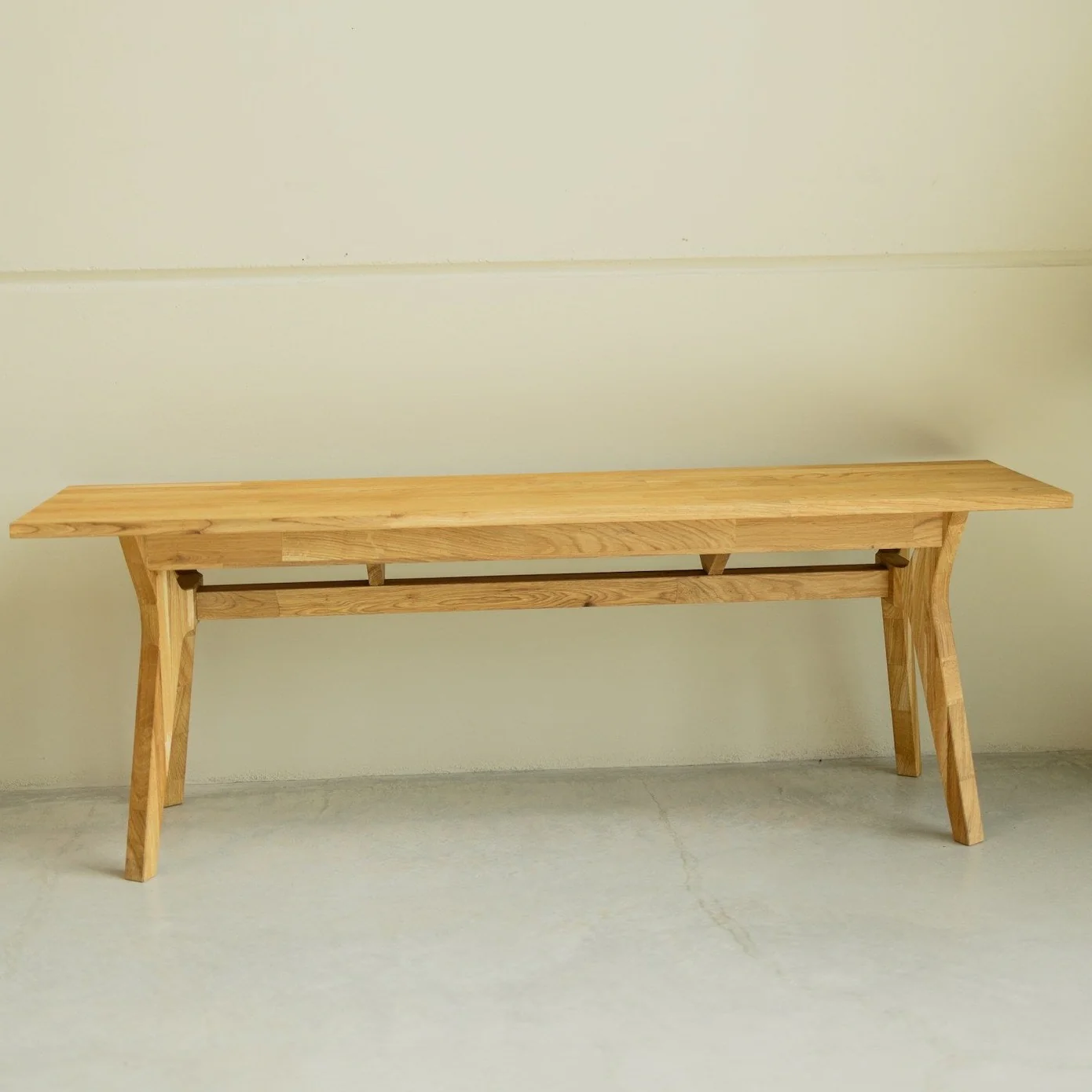 Banco de madera maciza de roble Harold | NordicStory - Image 5