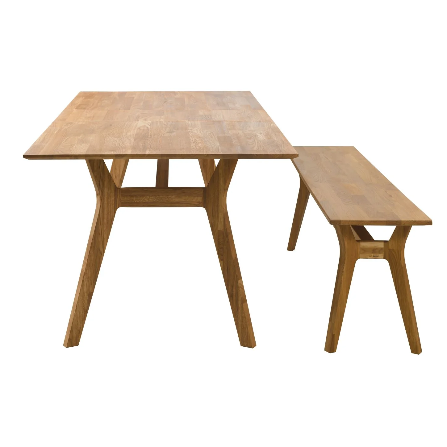 Banco de madera maciza de roble Harold | NordicStory - Image 6