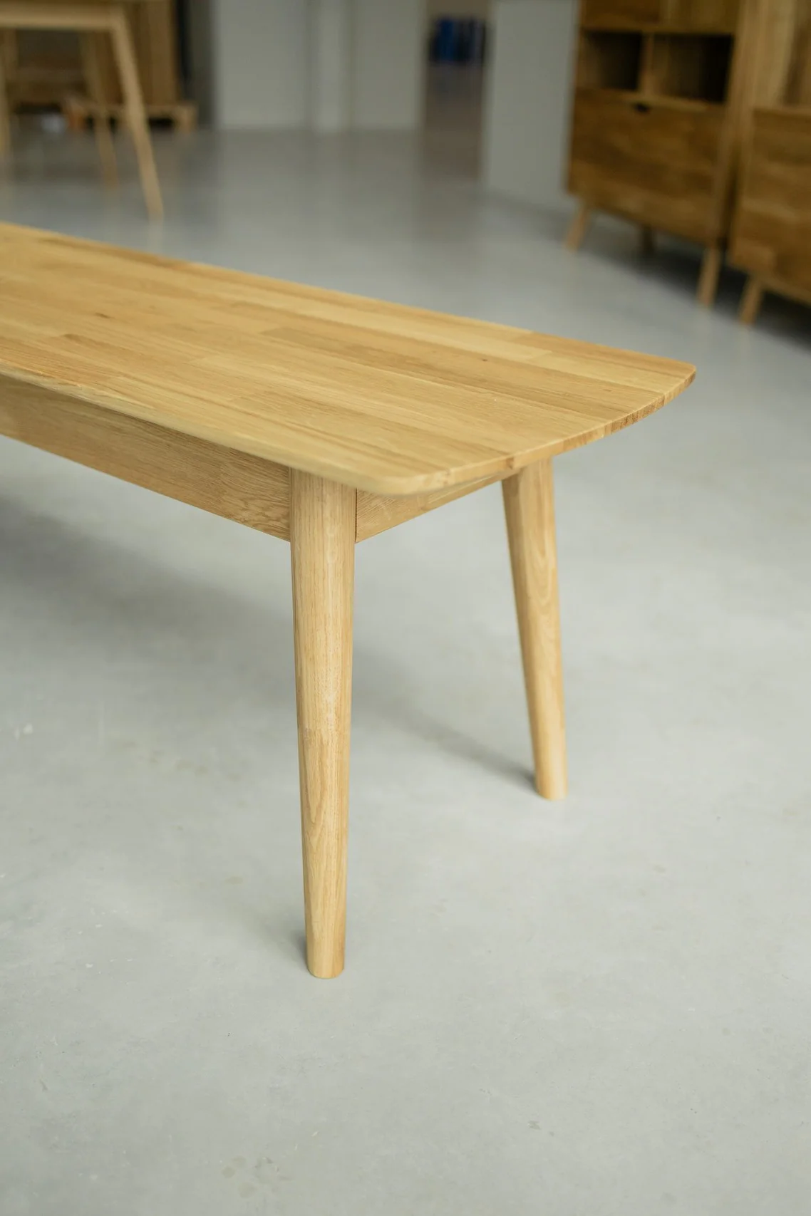 Banco de madera maciza de roble Escandi | NordicStory - Image 3