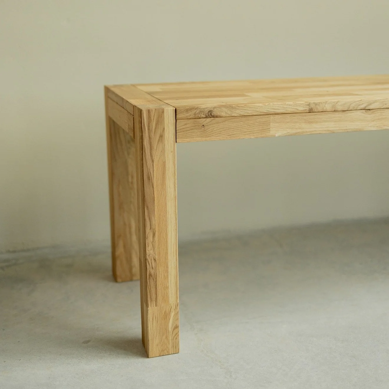 Banco rustico de madera maciza de roble Provance | NordicStory - Image 6