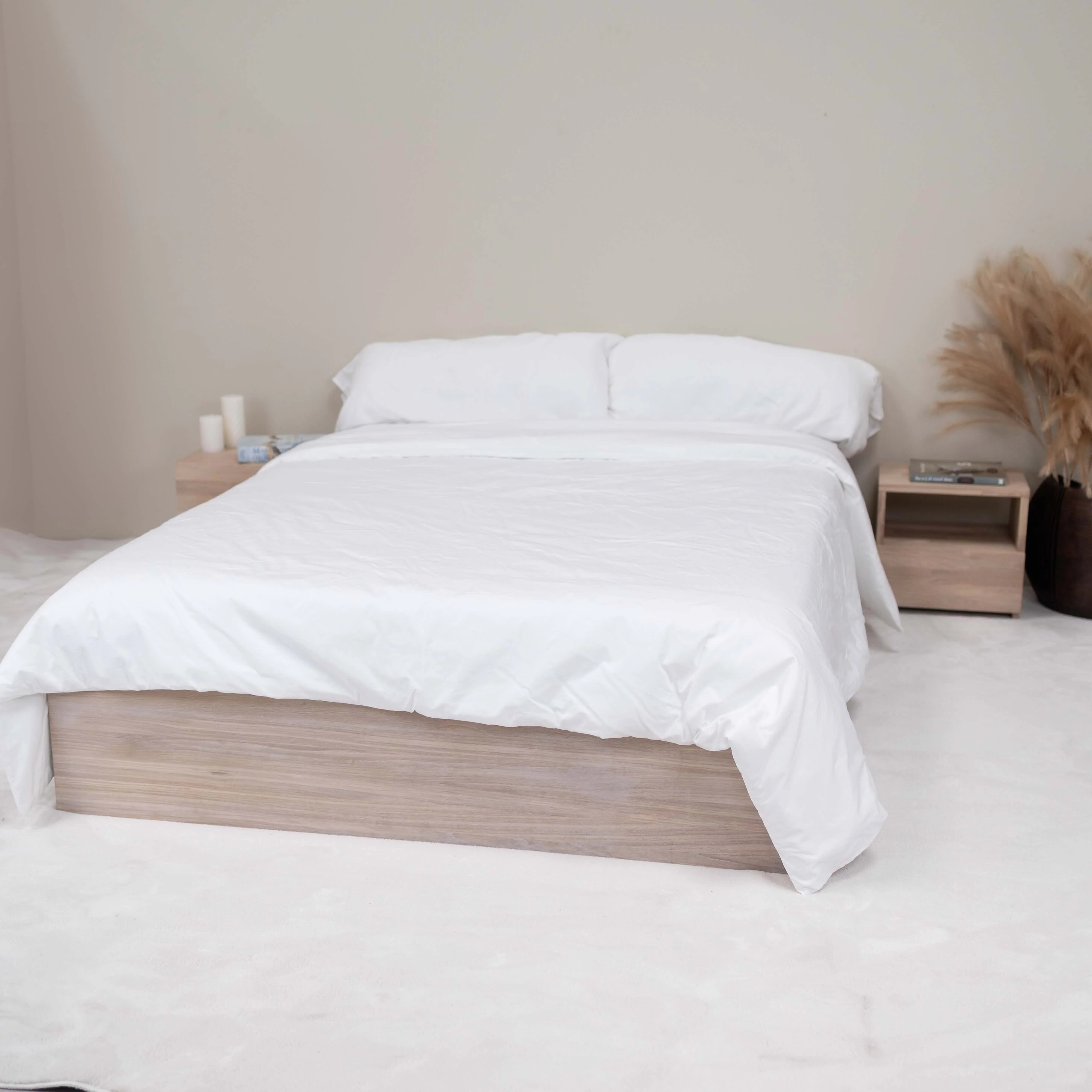 Cama con almacenaje de madera maciza de roble Sofia | NordicStory - Image 10