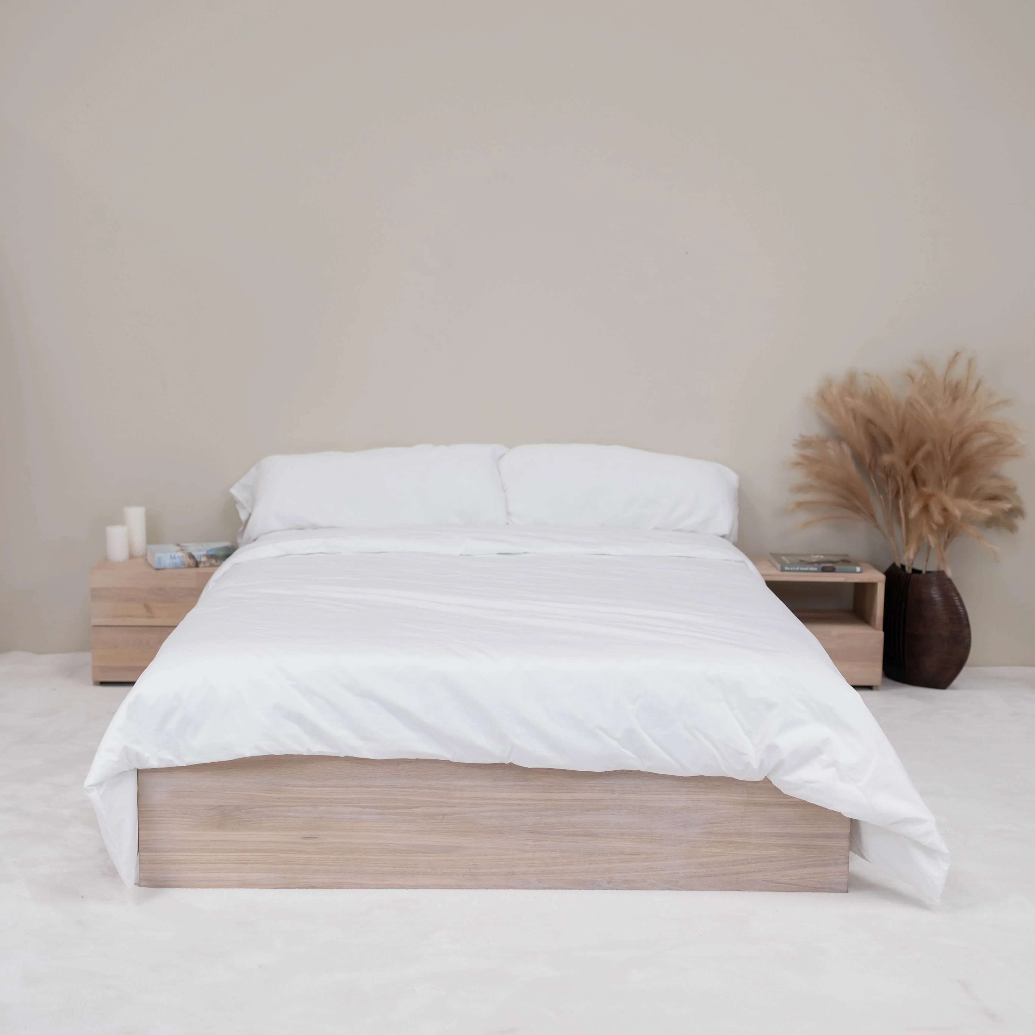 Cama con almacenaje de madera maciza de roble Sofia | NordicStory - Image 16