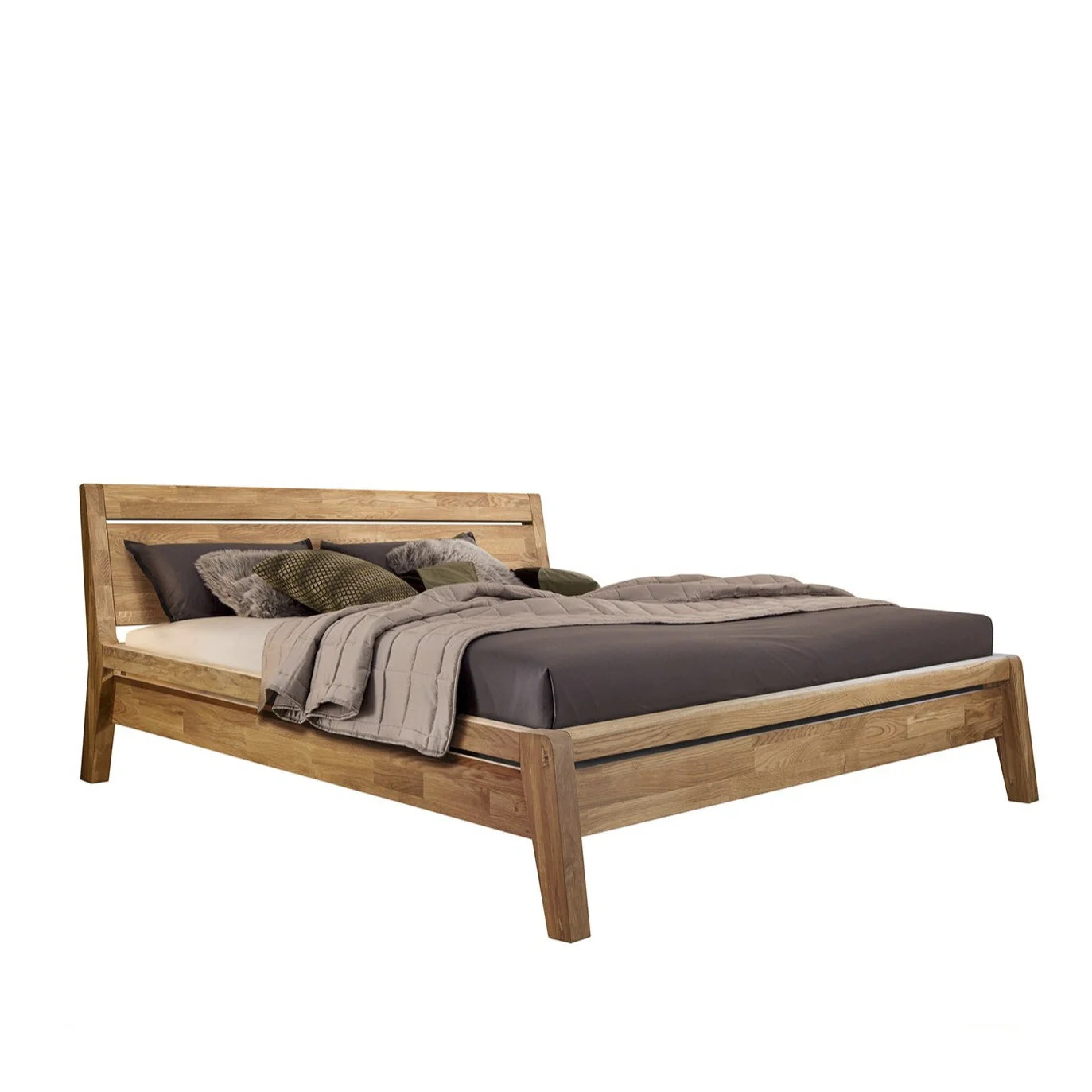 Cama de madera maciza de roble Bridget | NordicStory - Image 6