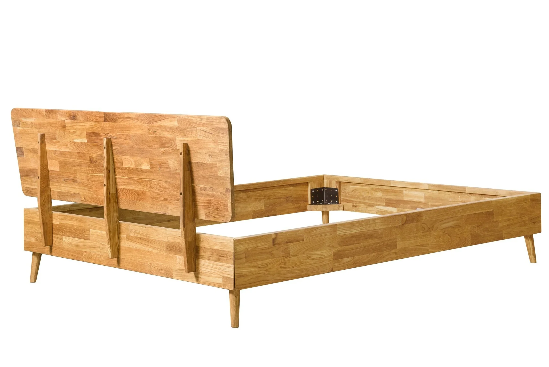 Cama de madera maciza de roble Escandi | NordicStory - Image 3