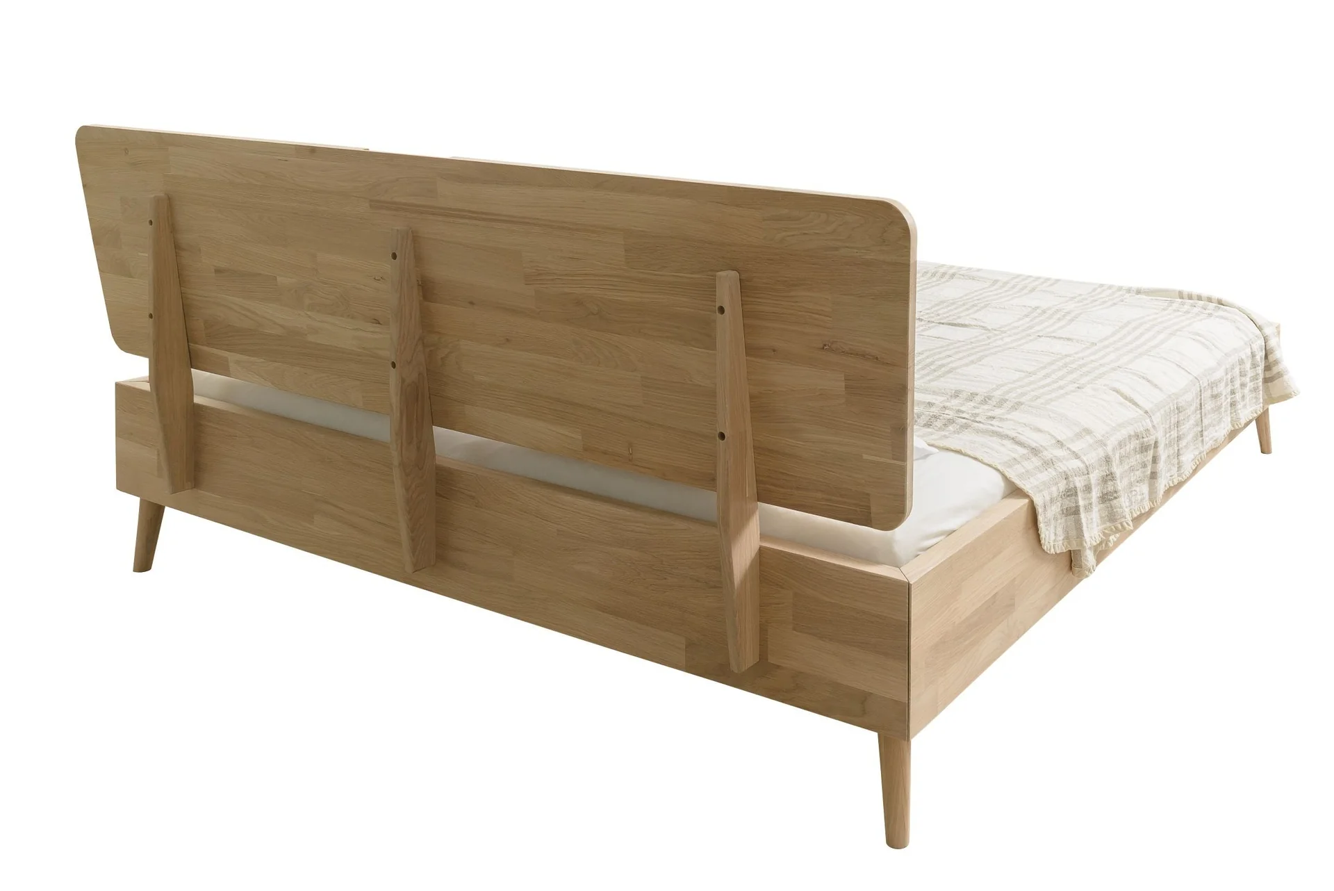 Cama de madera maciza de roble Escandi | NordicStory - Image 8