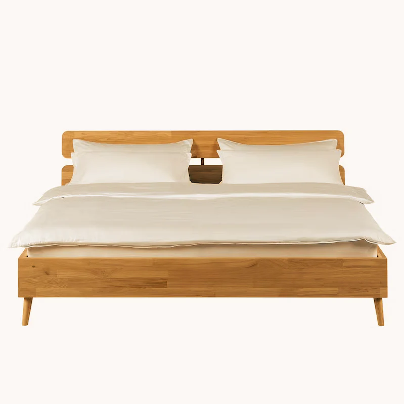 Cama de madera maciza de roble Escandi 2 | NordicStory - Image 3
