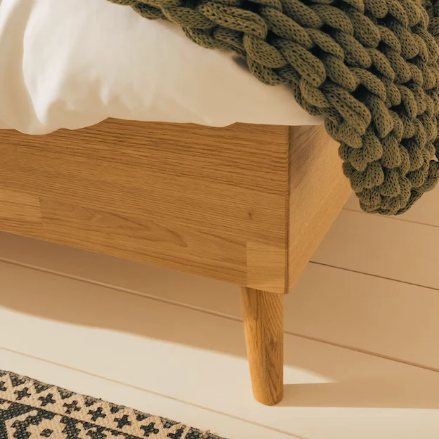 Cama de madera maciza de roble Escandi 2 | NordicStory - Image 6