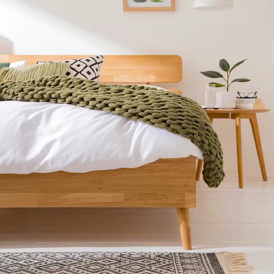 Cama de madera maciza de roble Escandi 2 | NordicStory - Image 7