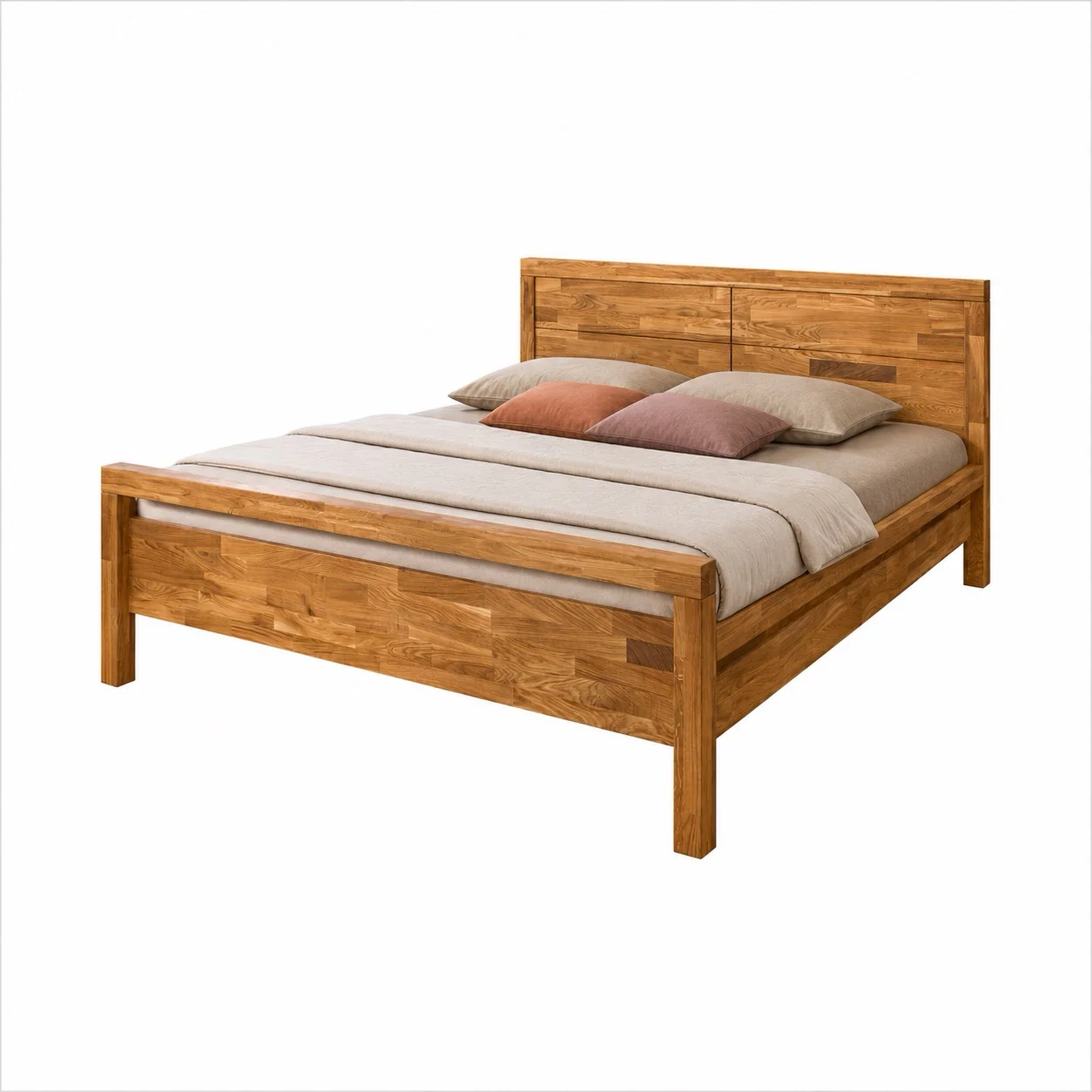 Cama de madera maciza roble Next | NordicStory - Image 5