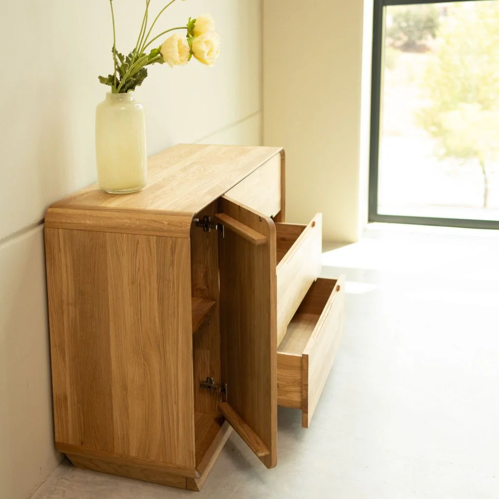 Cómoda Aparador de madera maciza de roble ALINA | NordicStory - Image 3