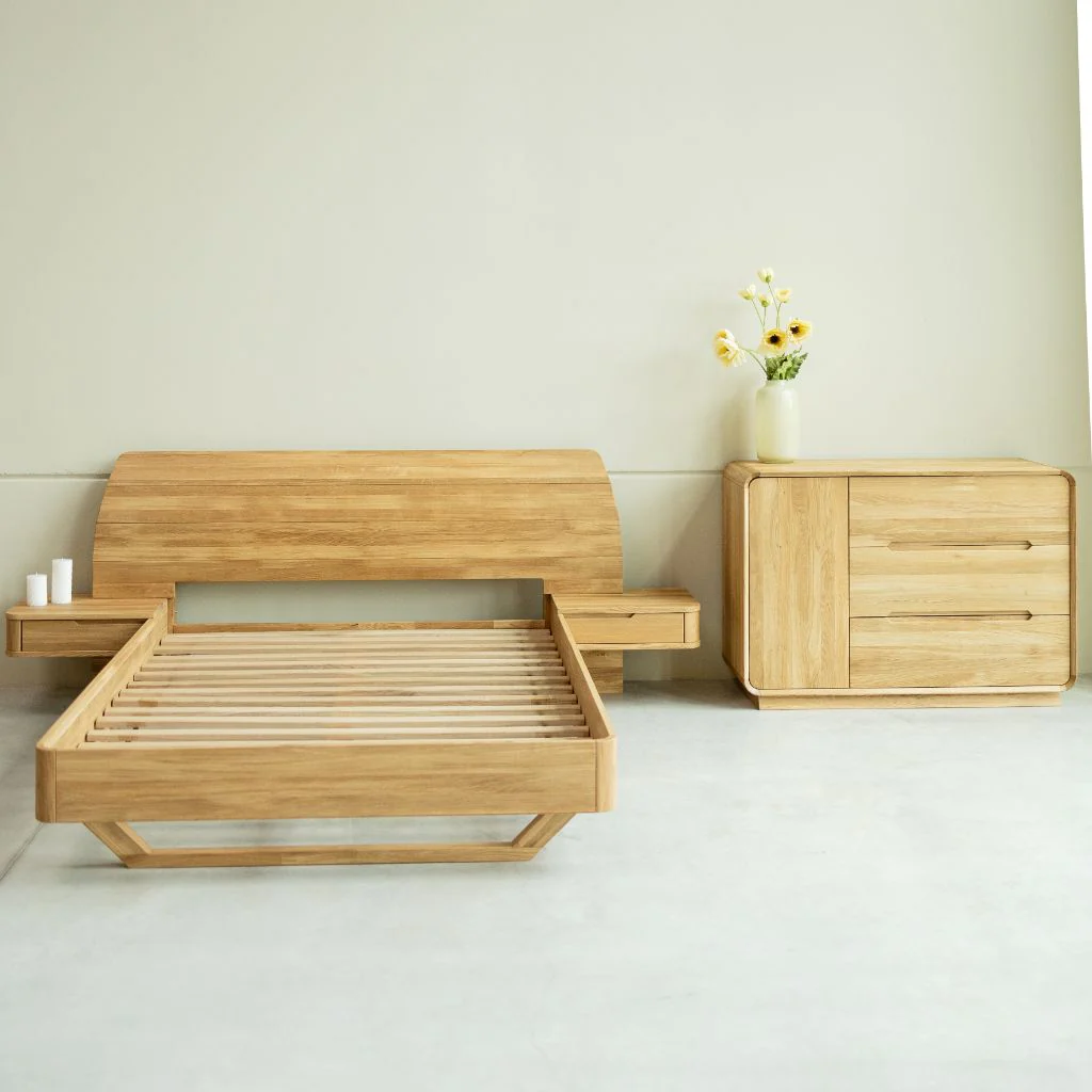 Cómoda Aparador de madera maciza de roble ALINA | NordicStory - Image 8