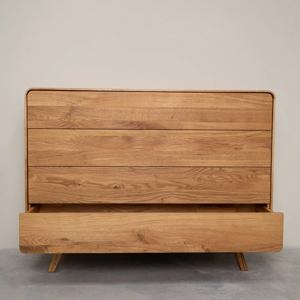 Comoda de madera maciza roble Geneva 3 | NordicStory - Image 3