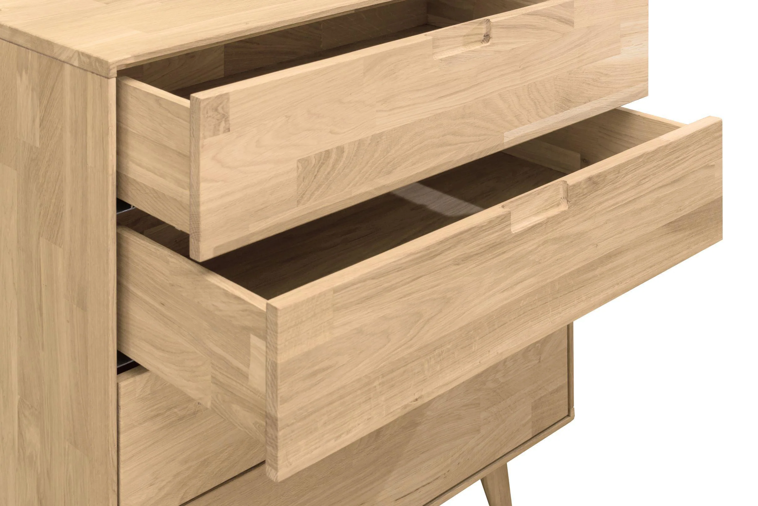Cómoda de madera maciza de roble Escandi 1 | NordicStory - Image 13