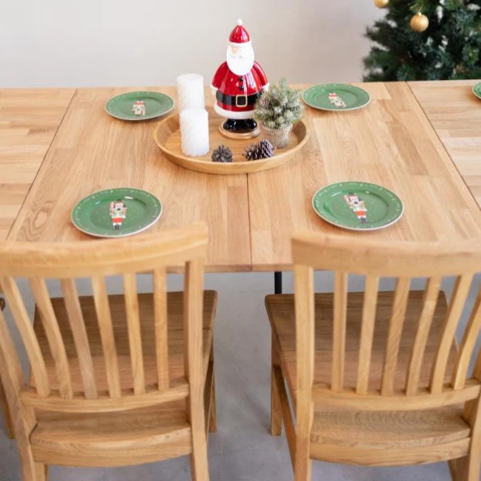 Conjunto mesa de madera maciza Ontario y 6 sillas Provance | NordicStory - Image 4